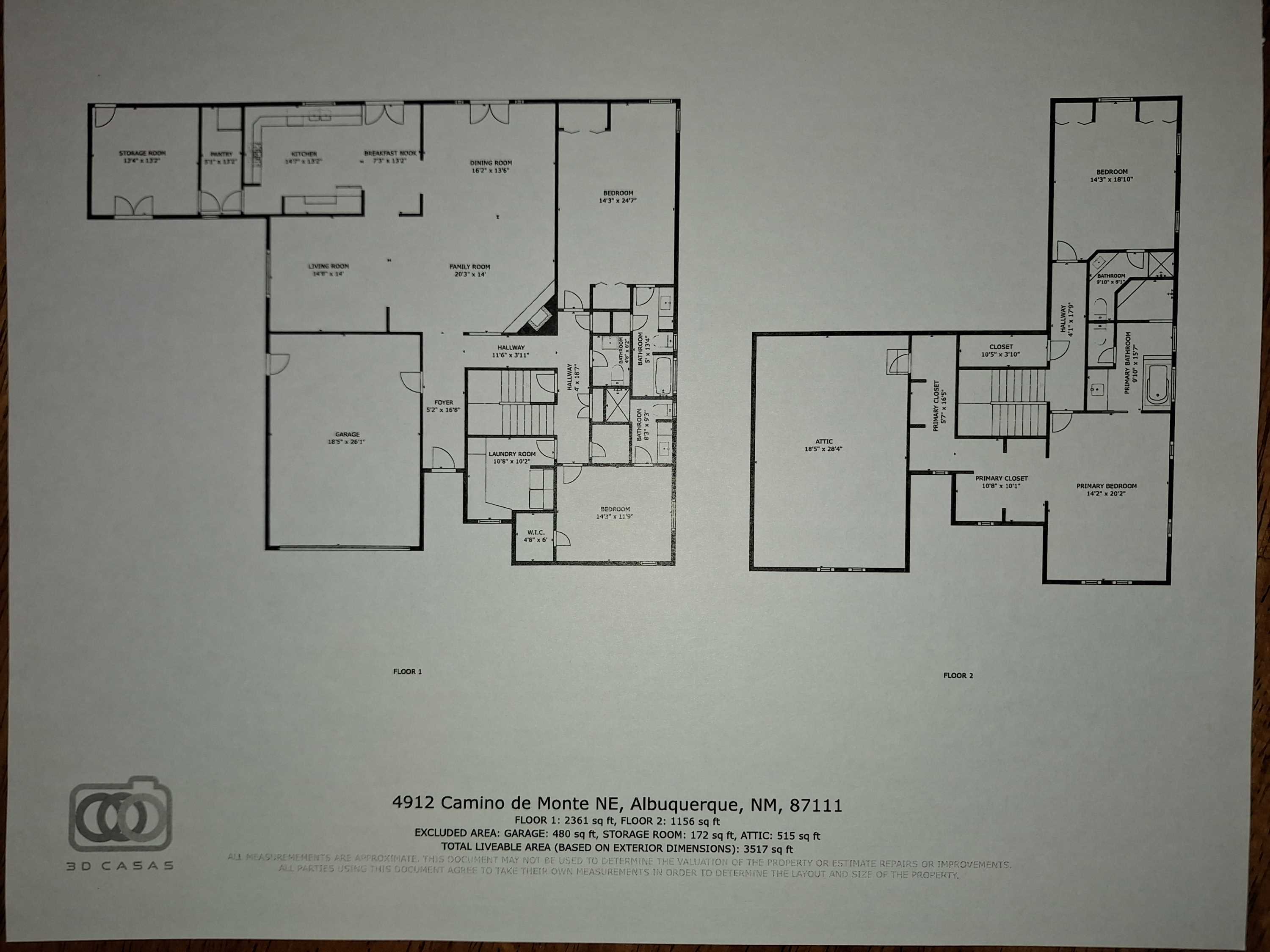 4912 CAMINO DE MONTE NE