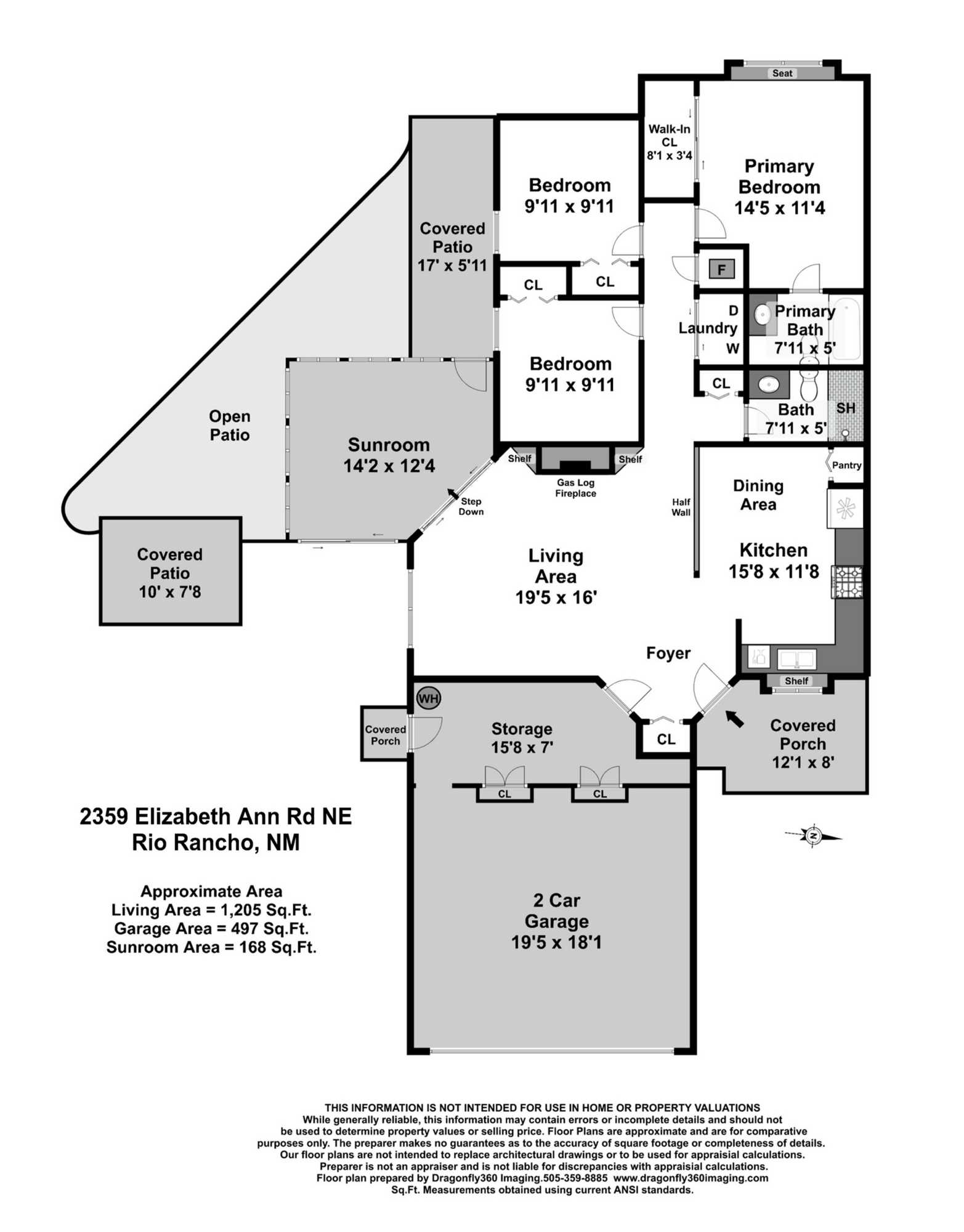 2359 ELIZABETH ANN Road NE