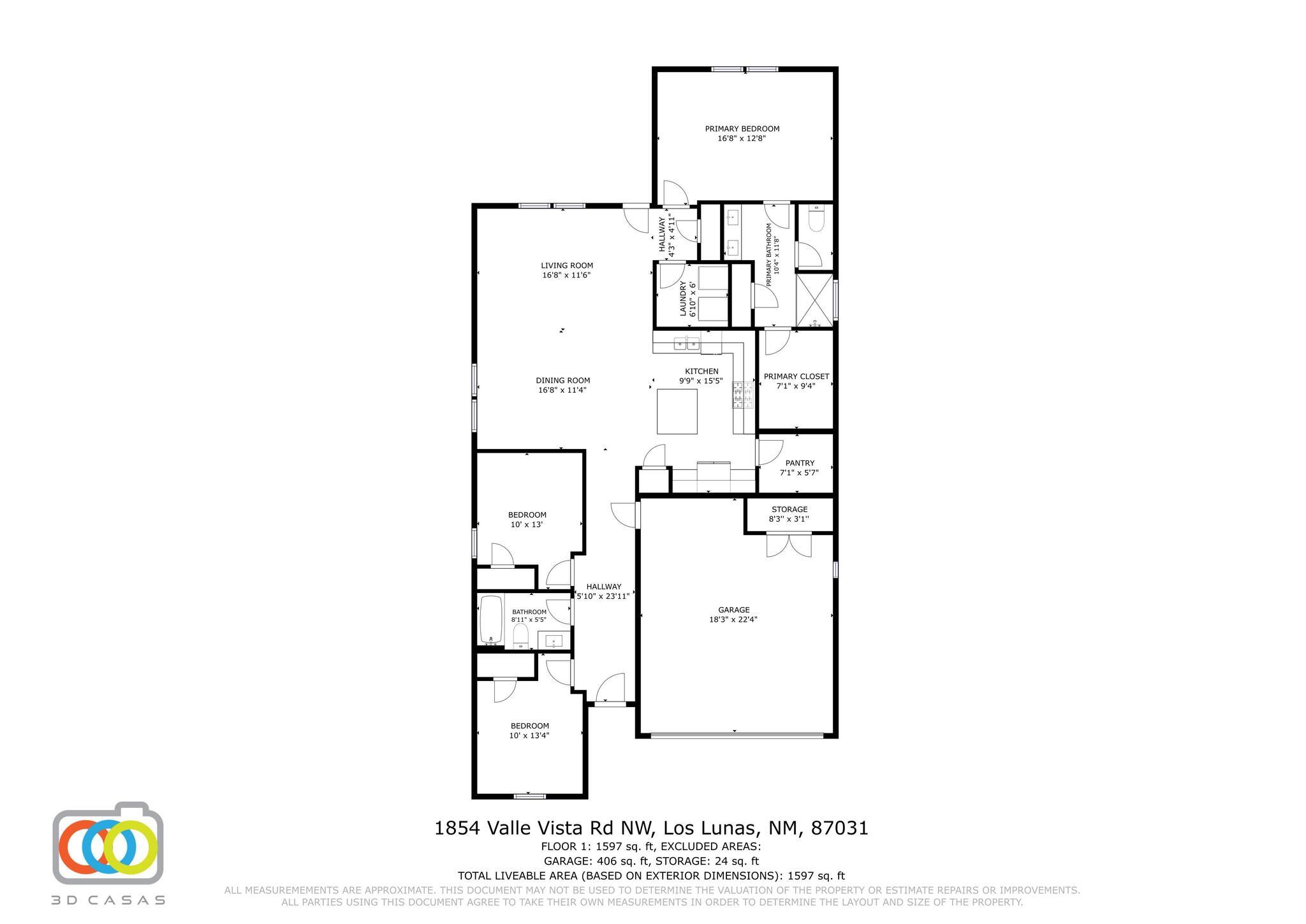 1854 VALLE VISTA Road NW