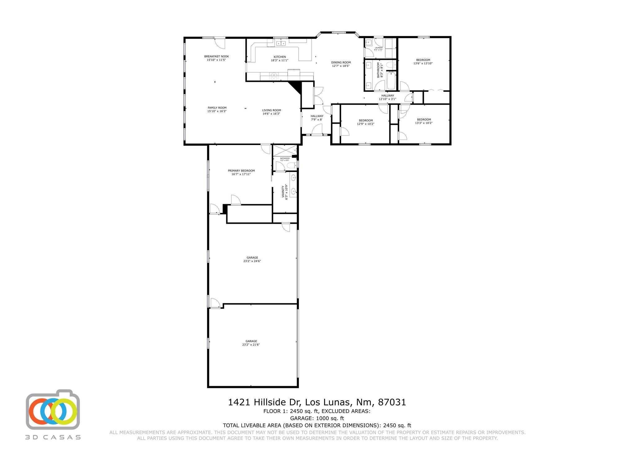 1421 HILLSIDE Drive