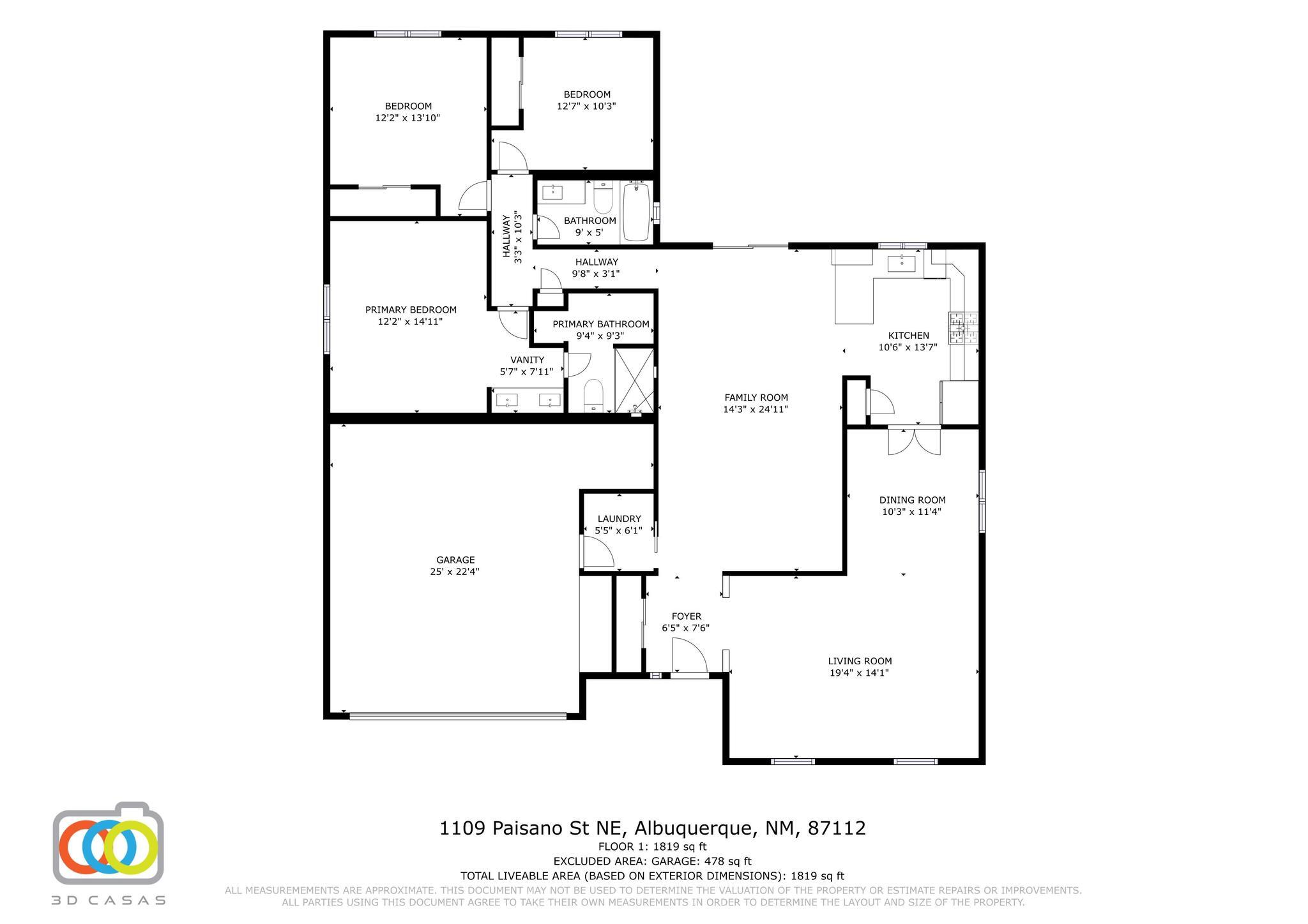 1109 PAISANO Street NE