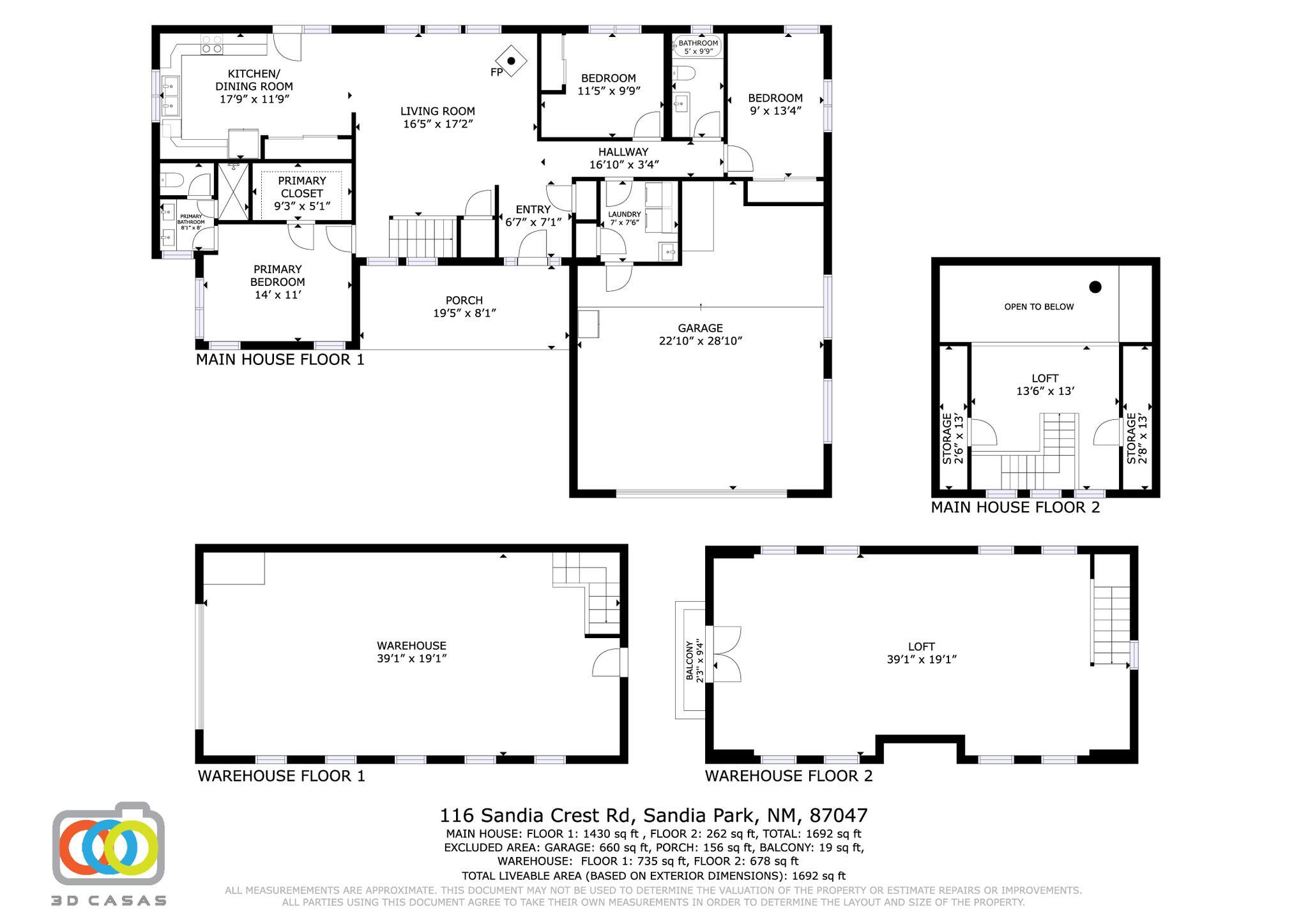 116 SANDIA CREST Road