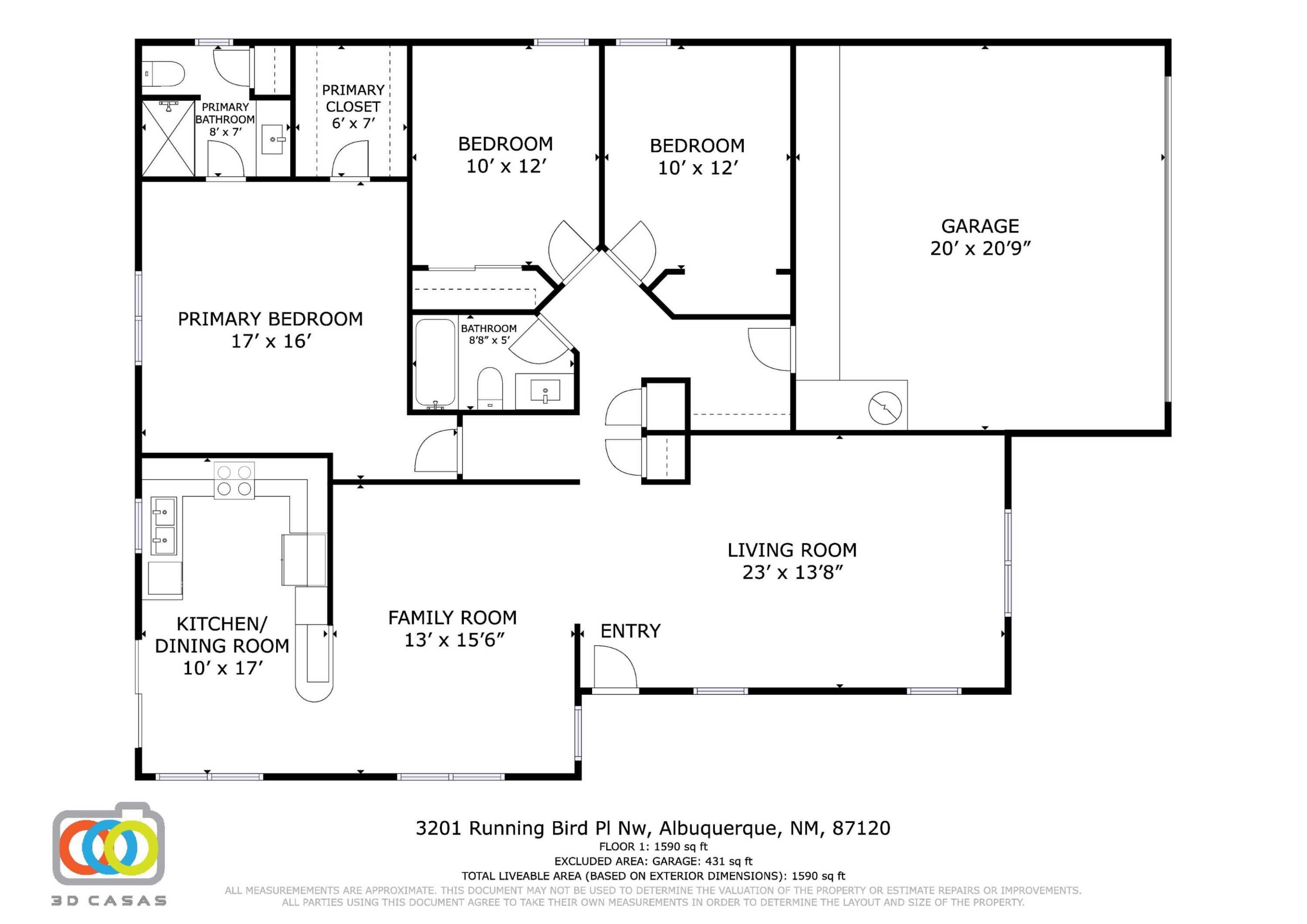 3201 RUNNING BIRD Place NW