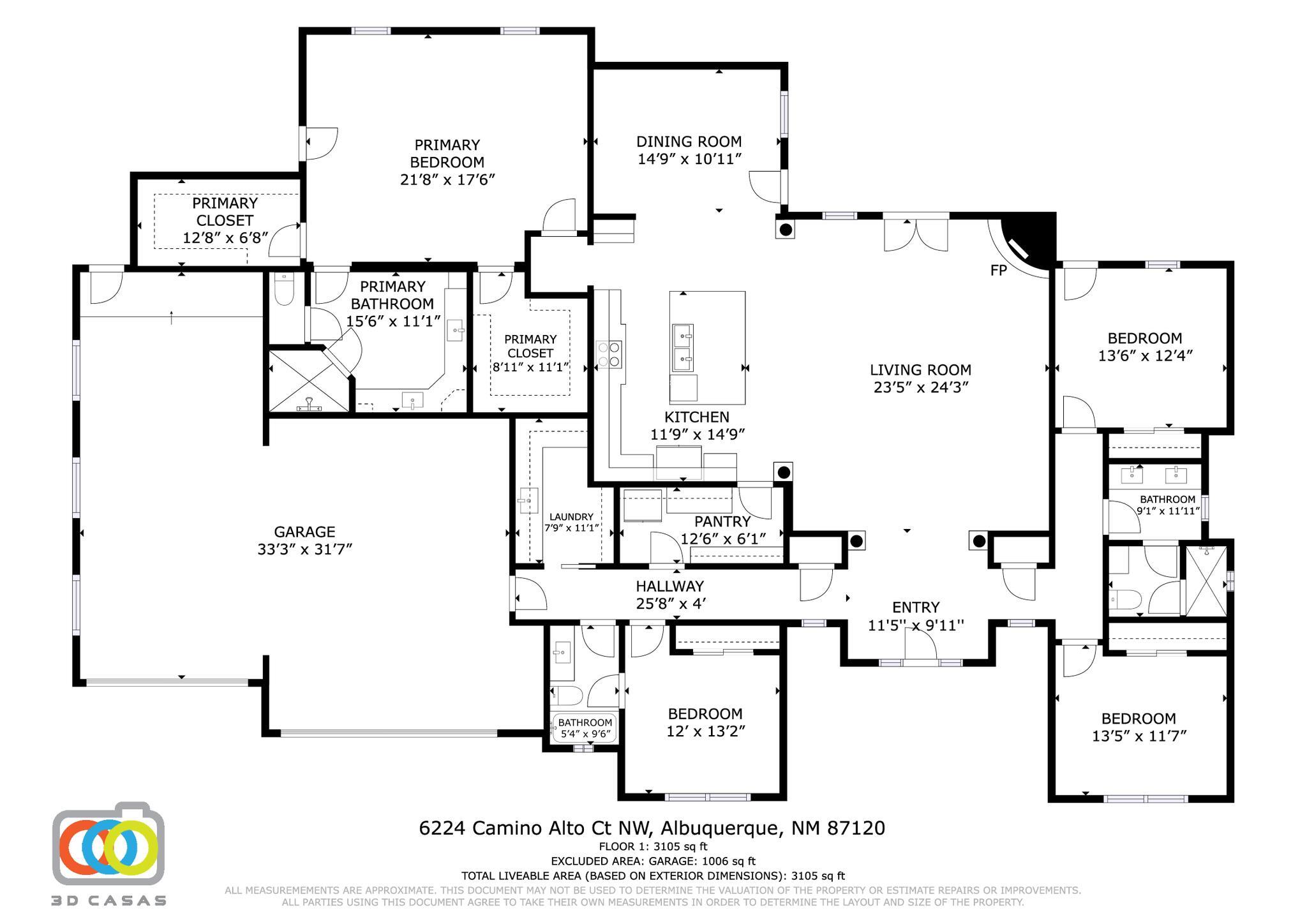 6224 CAMINO ALTO Court NW