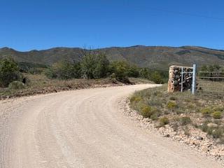 Capilla Peak Road