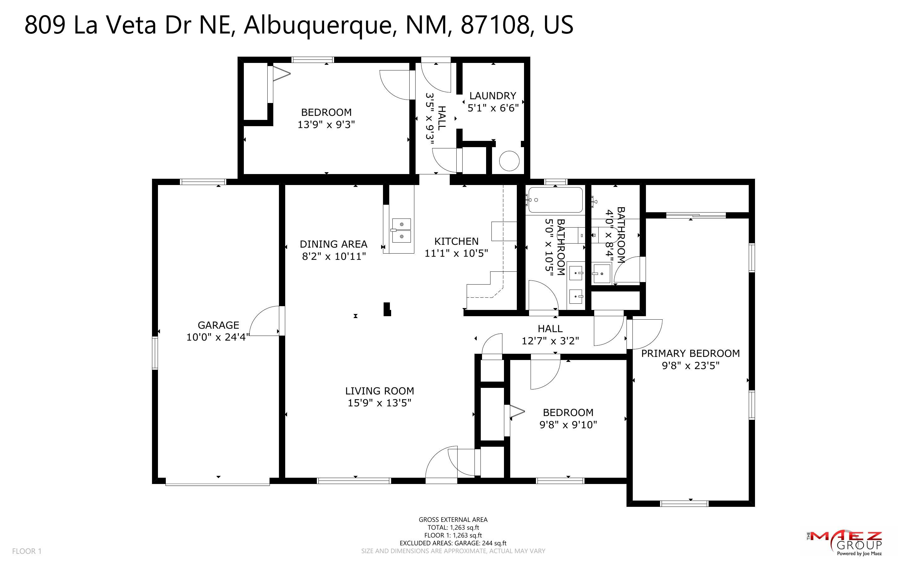 809 La Veta Drive NE