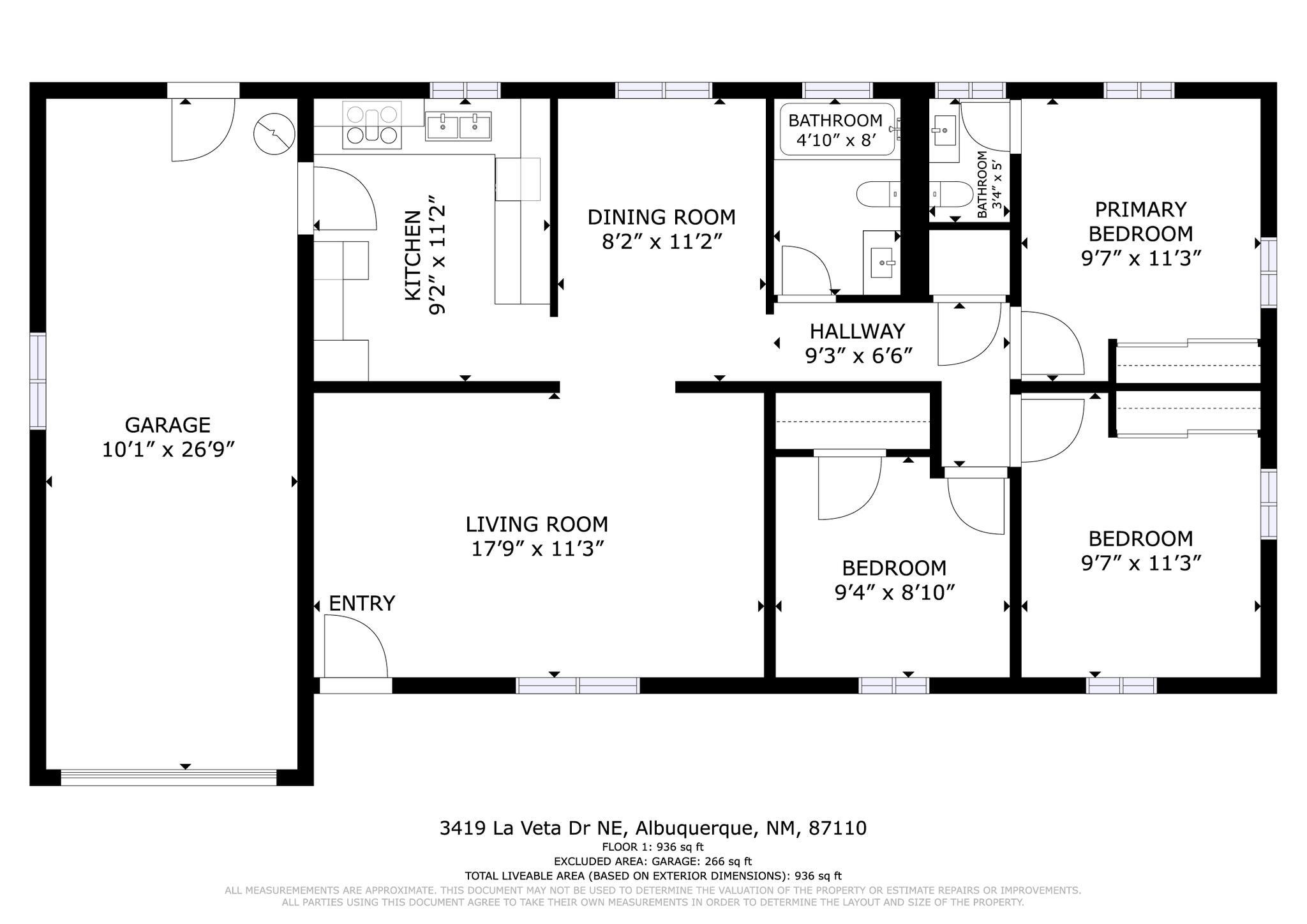 3419 E La Veta Drive NE