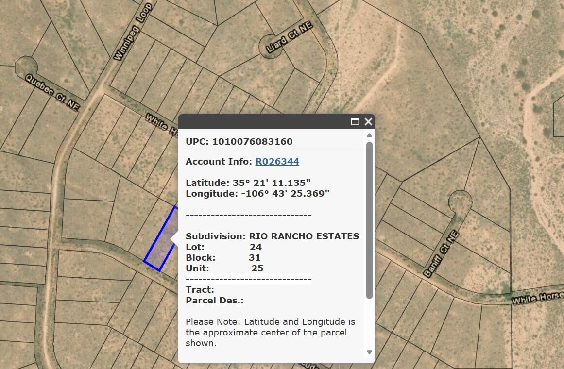 Lot 23, 24, 25 Rio Rancho Estates NE