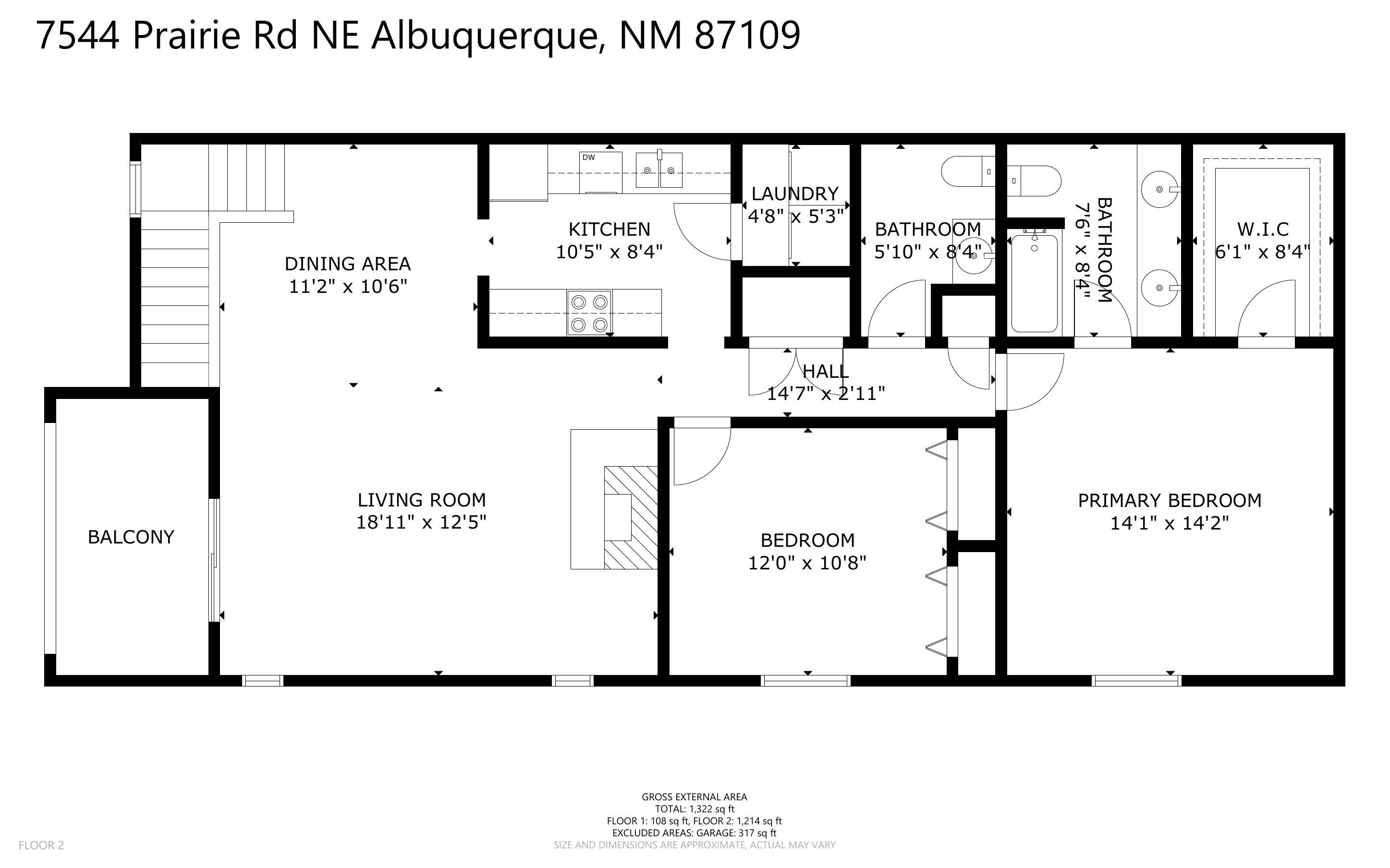 7544 Prairie Road NE