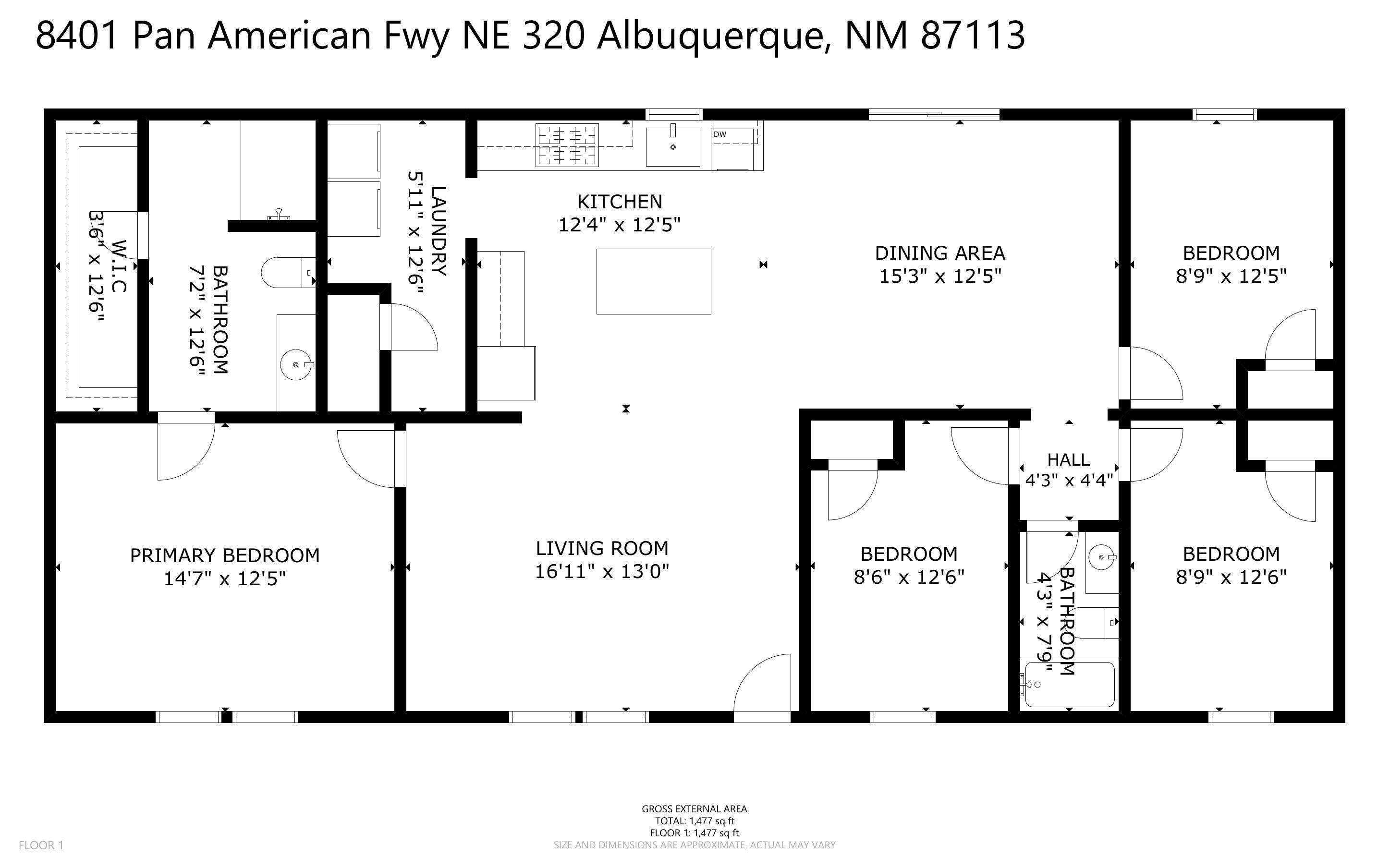 8401 Pan American NE 320