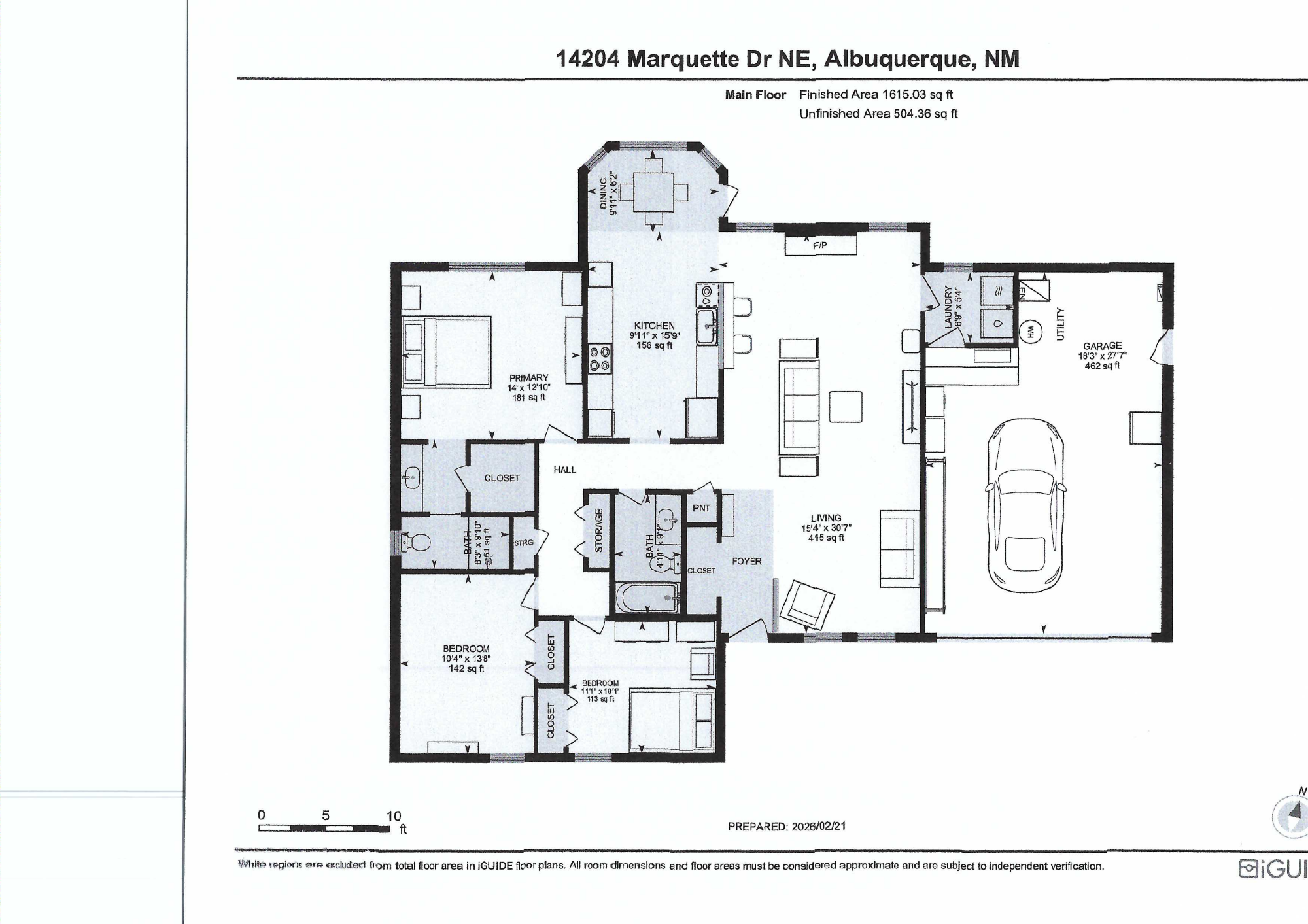 14205 Marquette Drive NE