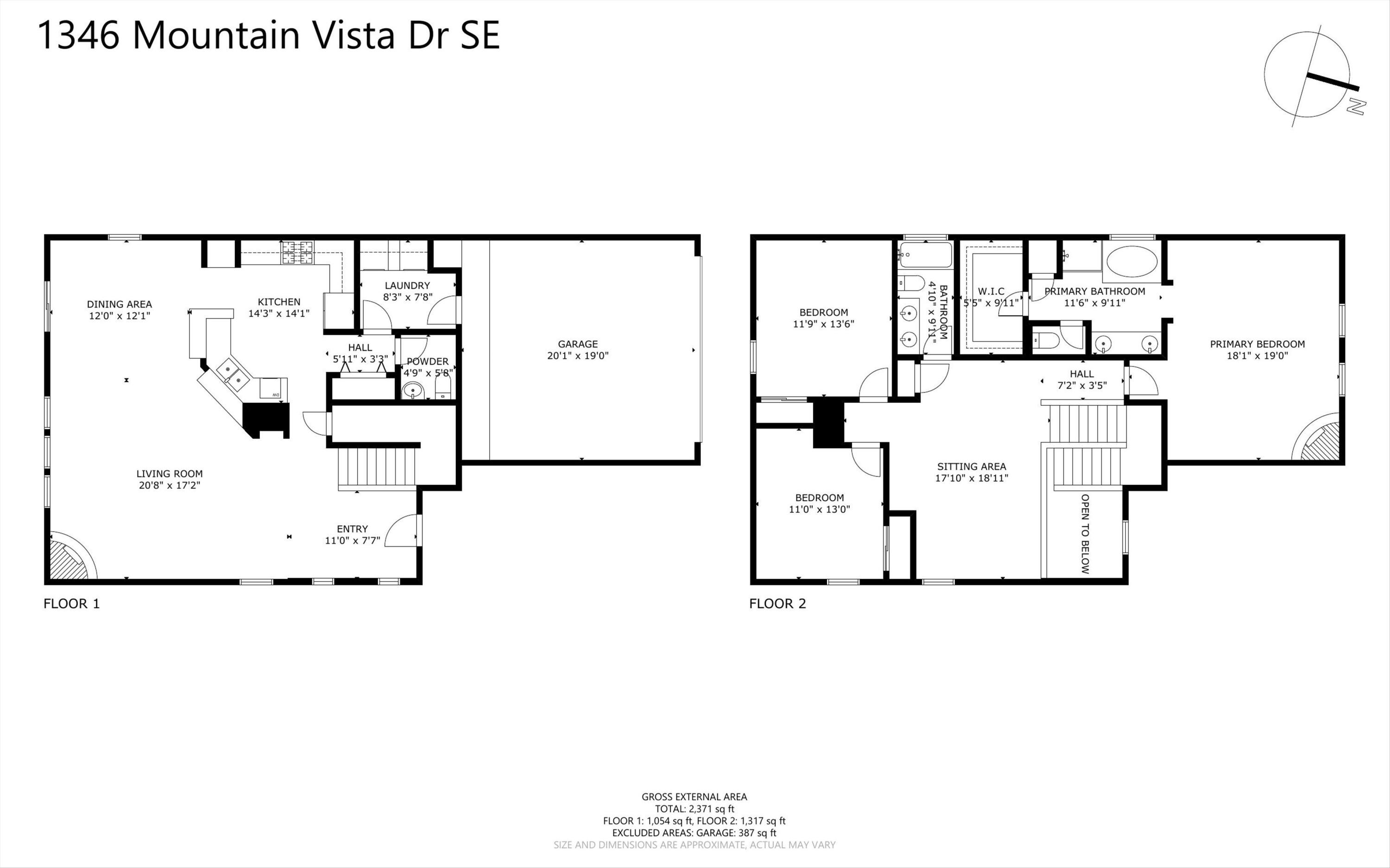 1346 Mountain Vista Drive SE