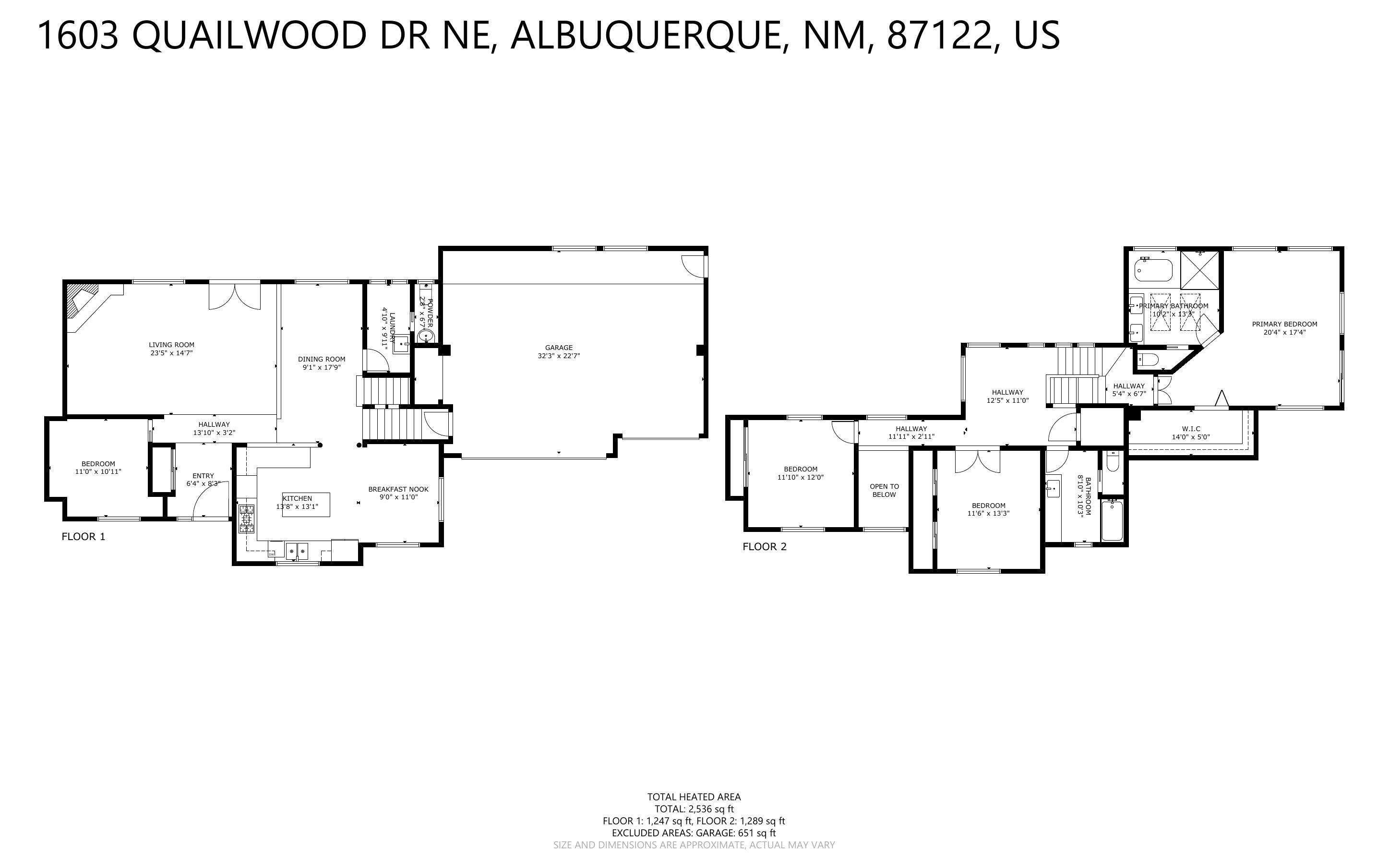 1603 Quailwood Drive NE