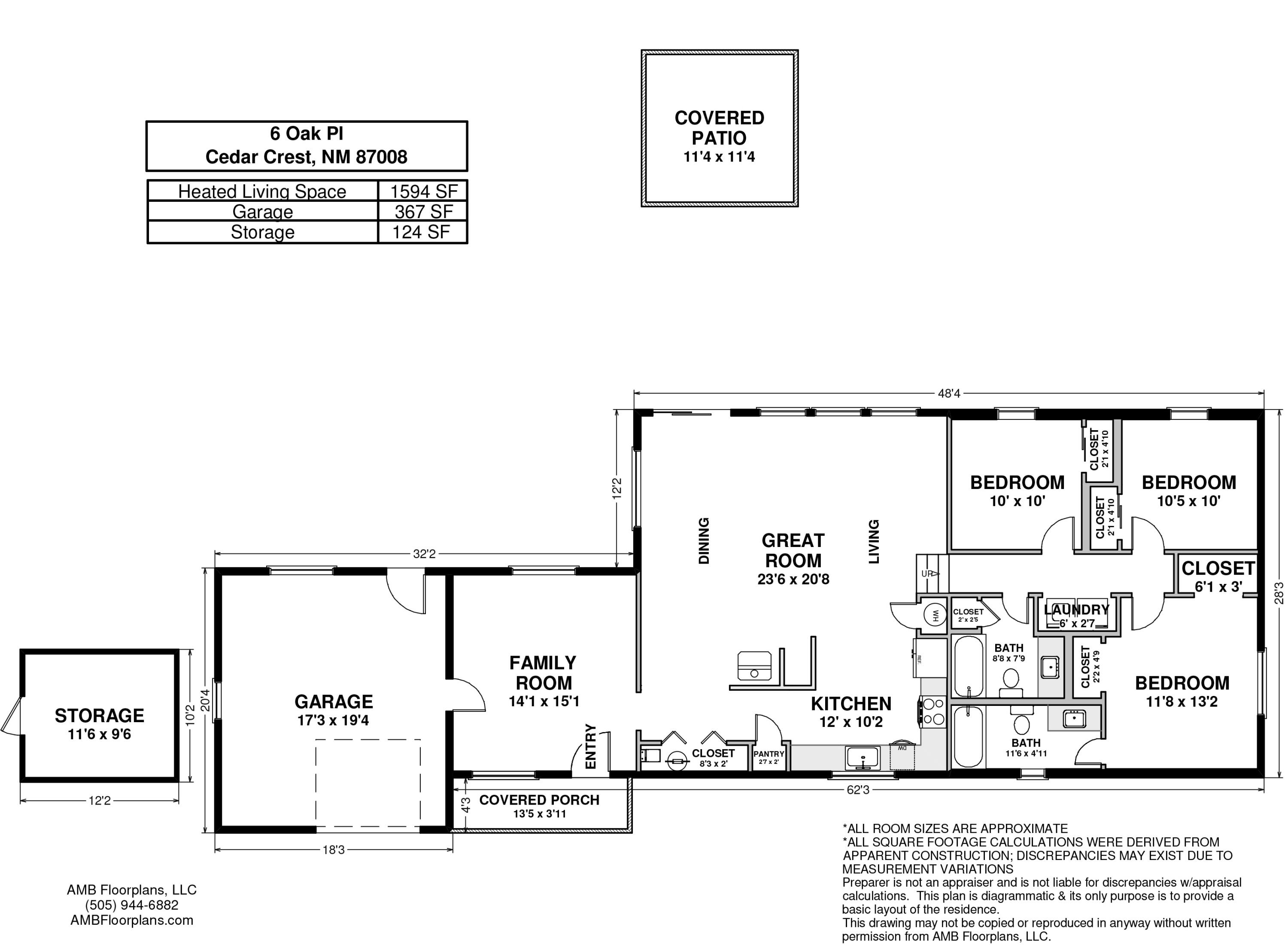 6 Oak Place