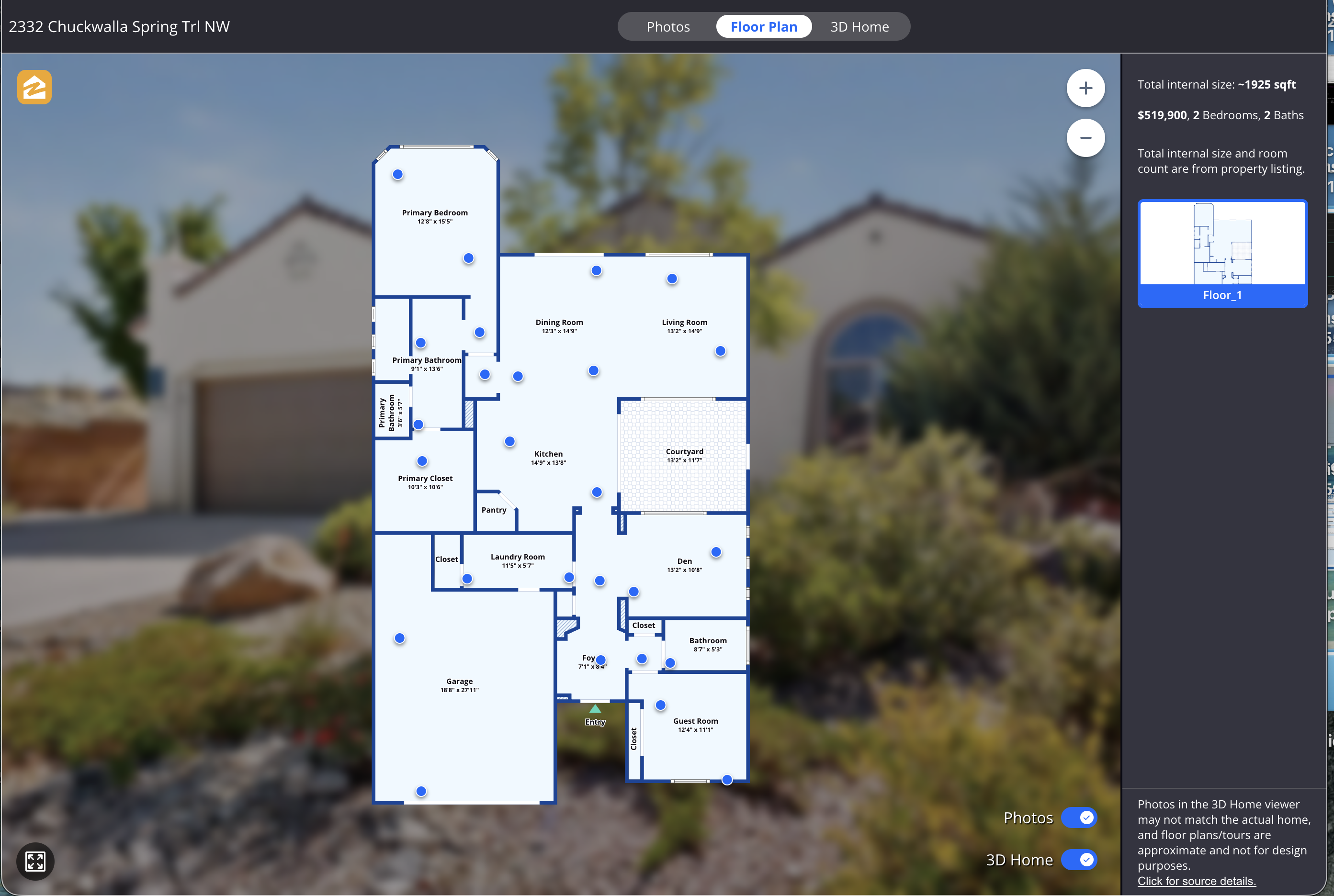 2332 Chuckwalla Spring Trail NW
