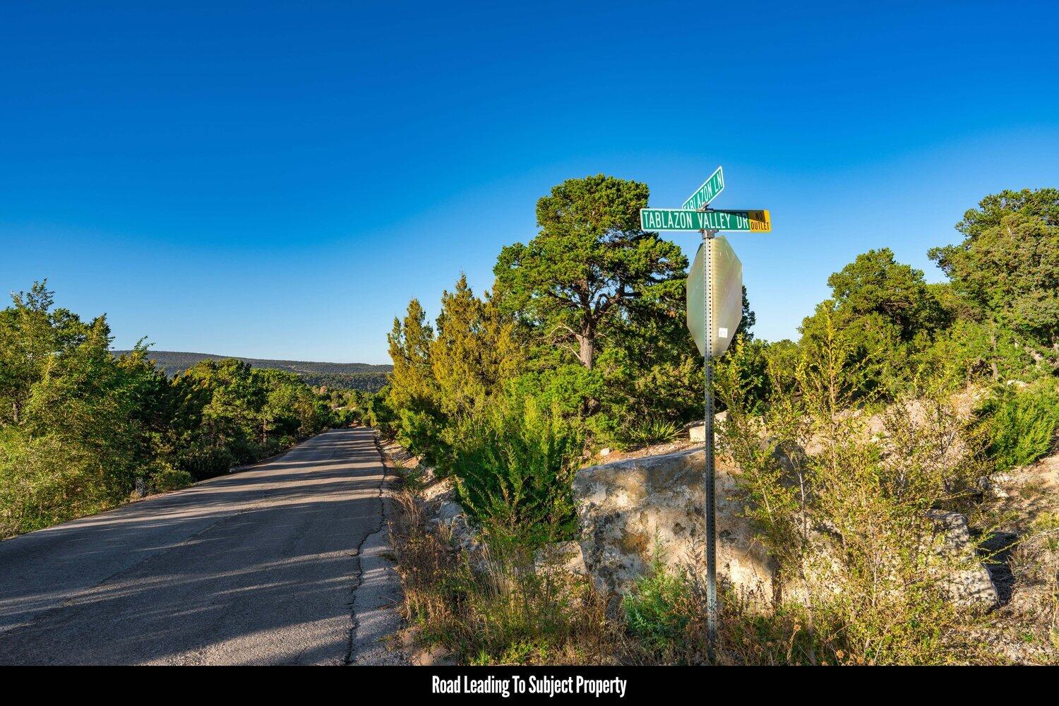 8 Tablazon Valley Drive