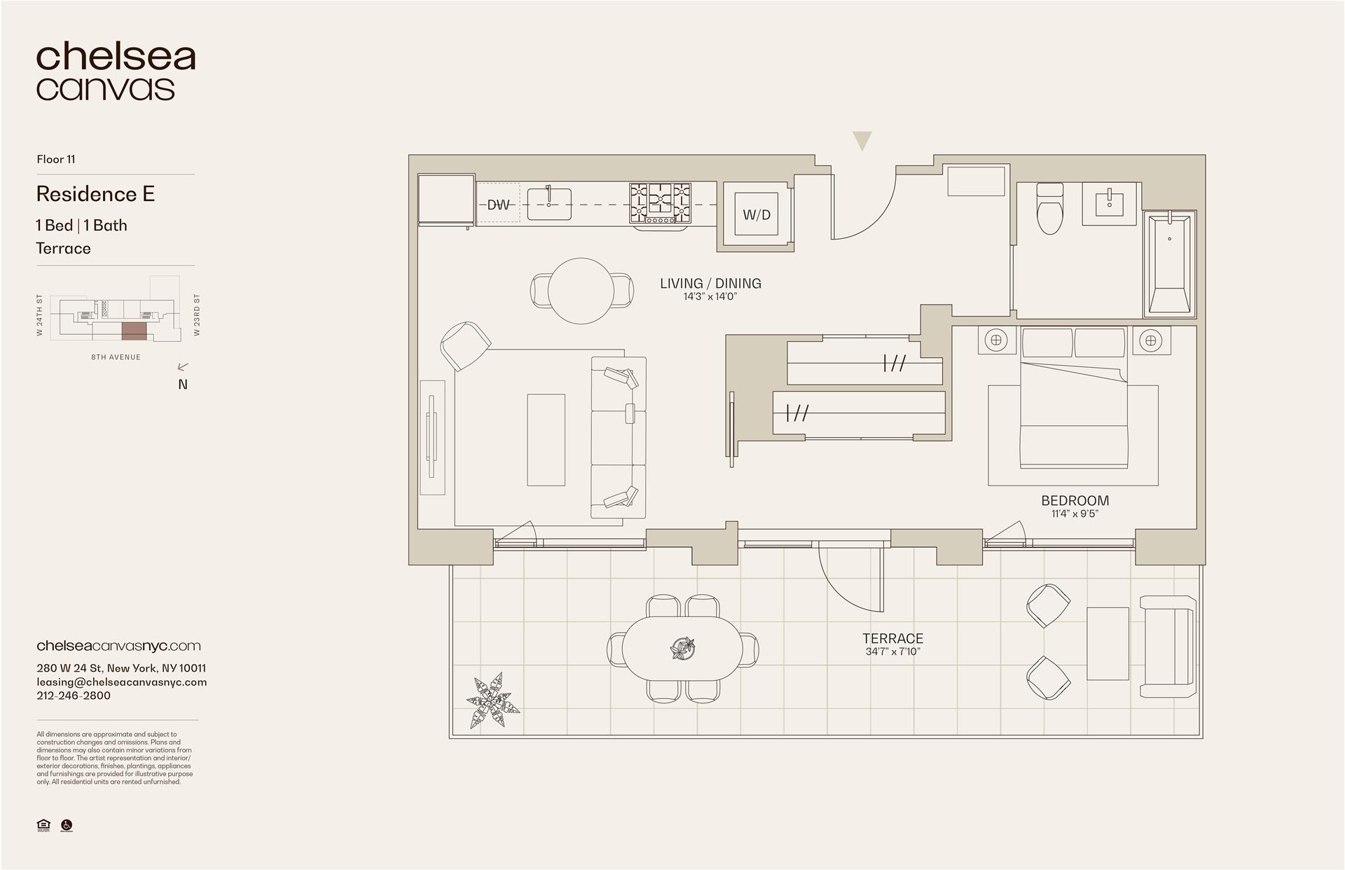280 W 24TH Street 11E