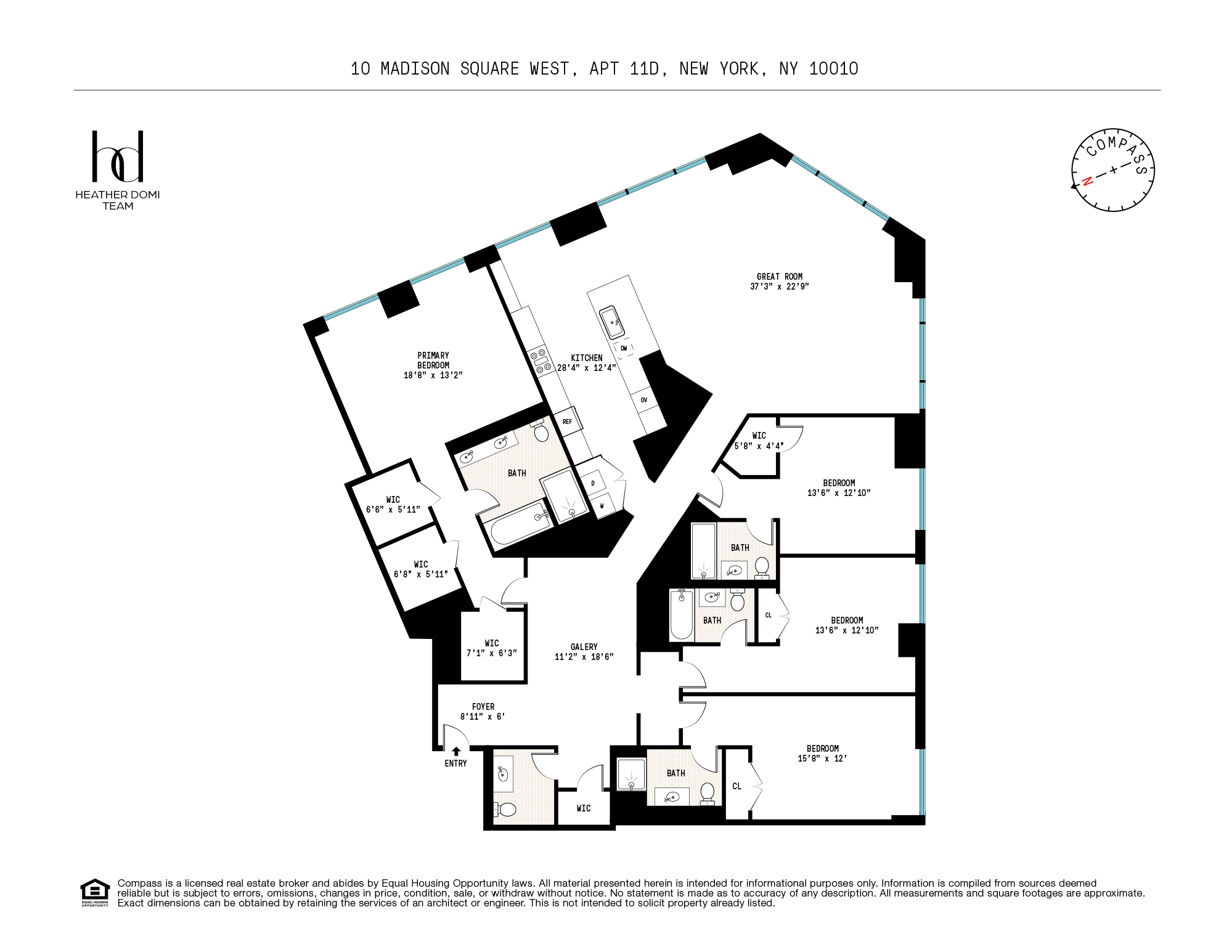 10 Madison Square W 11D
