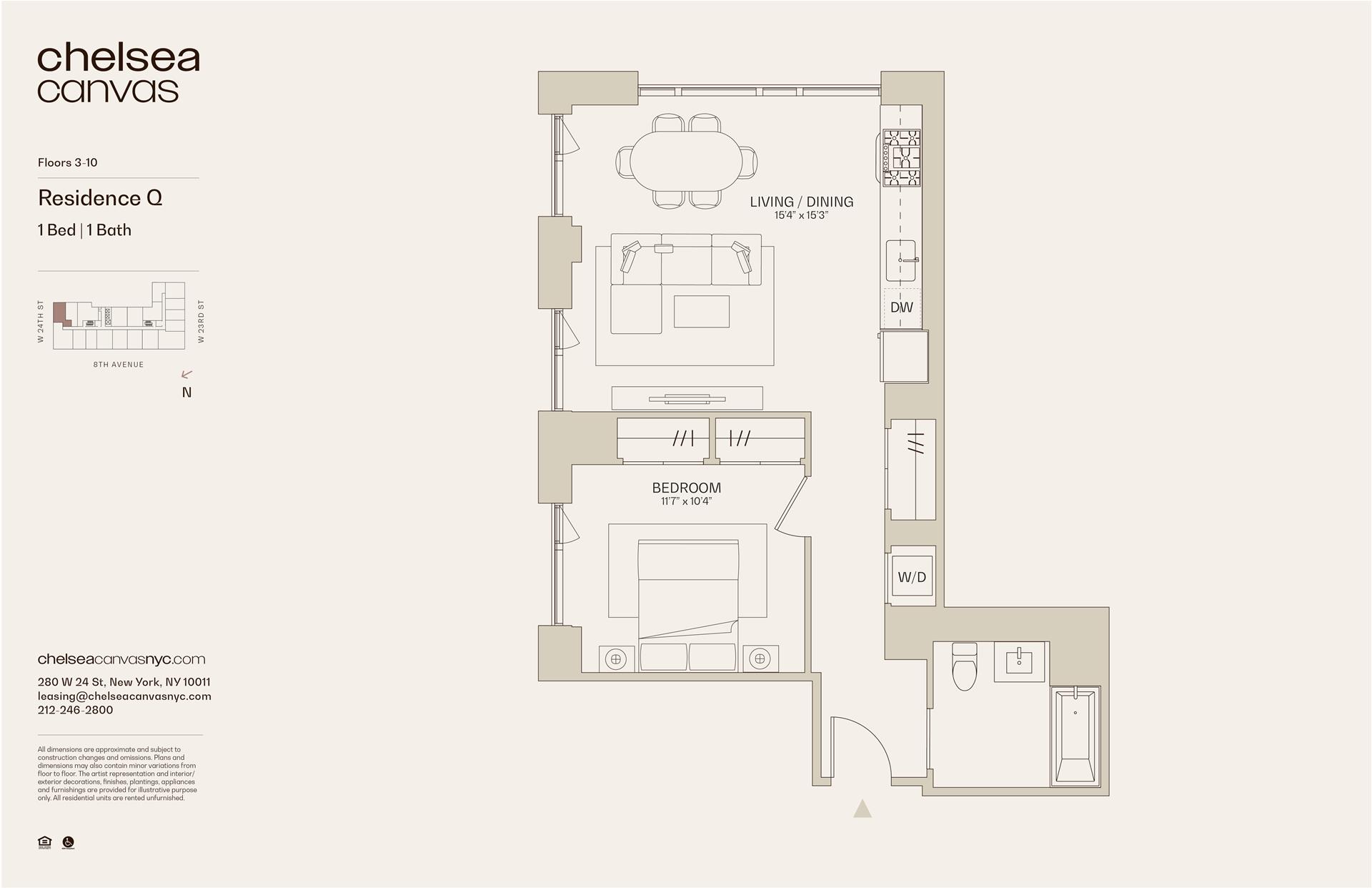 280 W 24TH Street 6Q