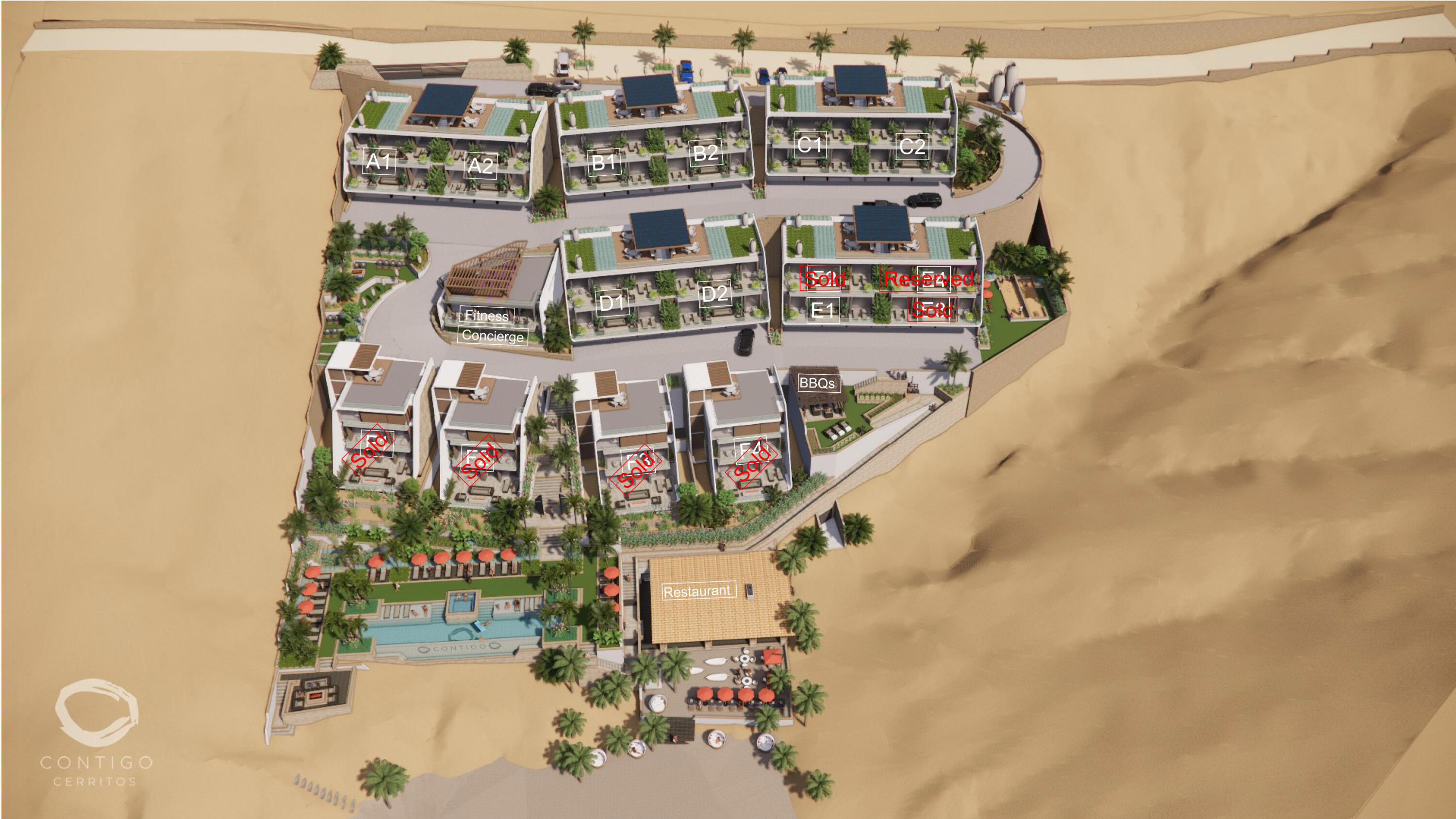 Contigo Cerritos Residence E-1, Cerritos Beach