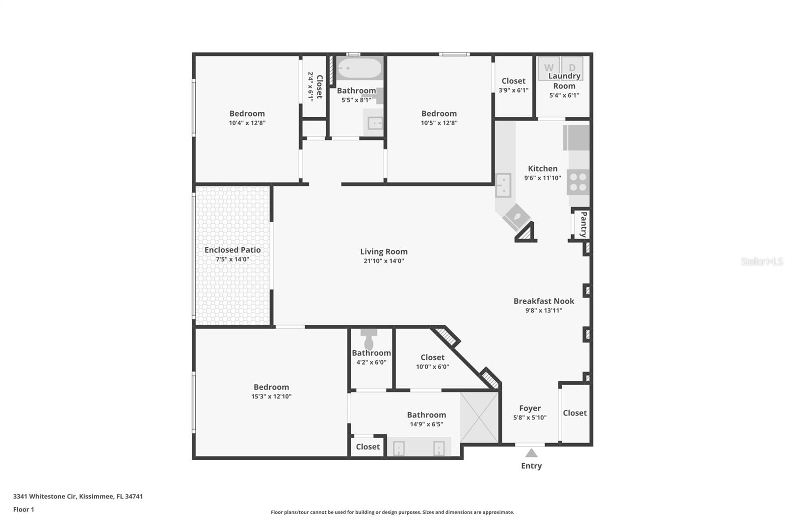 3341 WHITESTONE CIR #108
