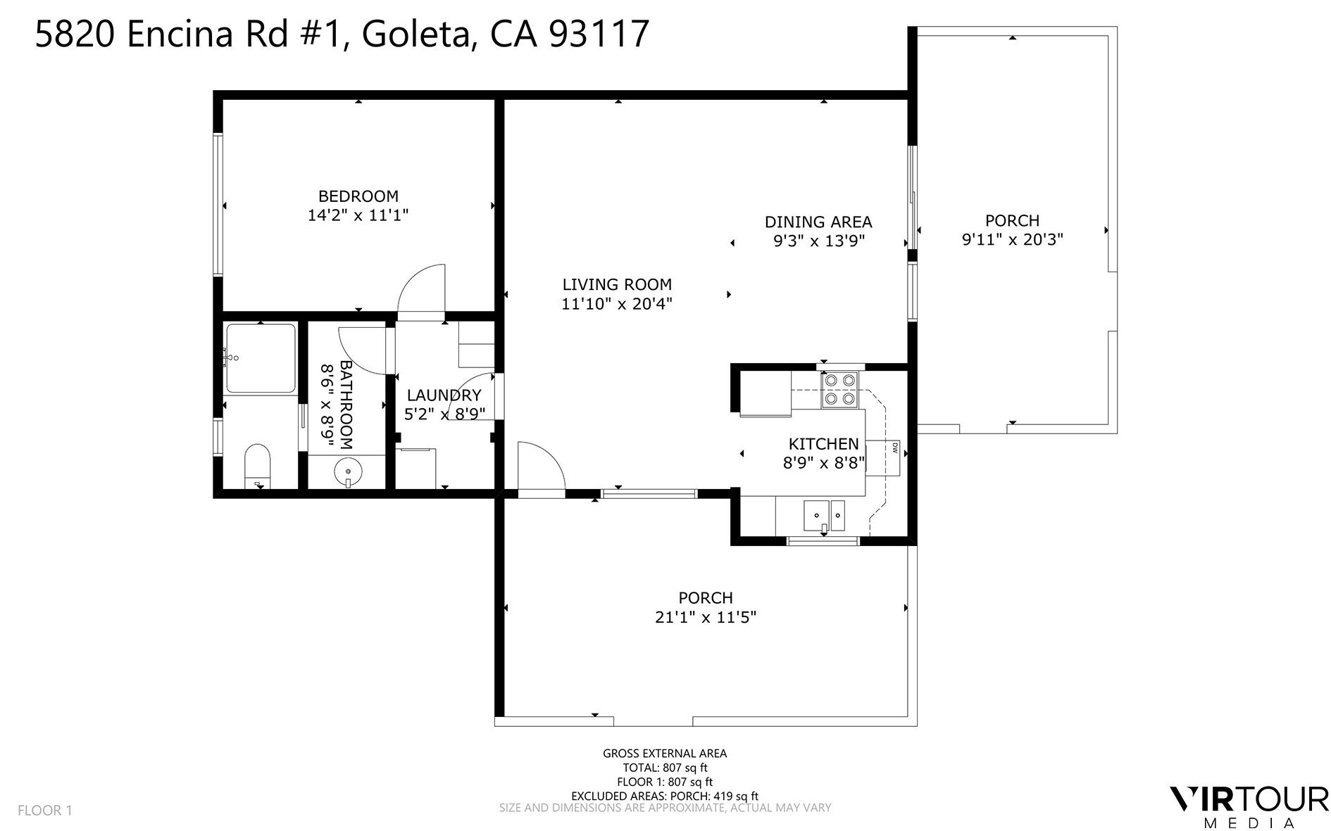 5820 Encina Road Unit 1