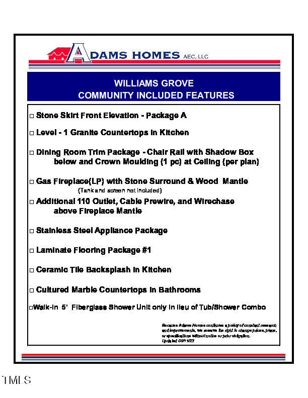 3944 Fletcher Drive Lot 178