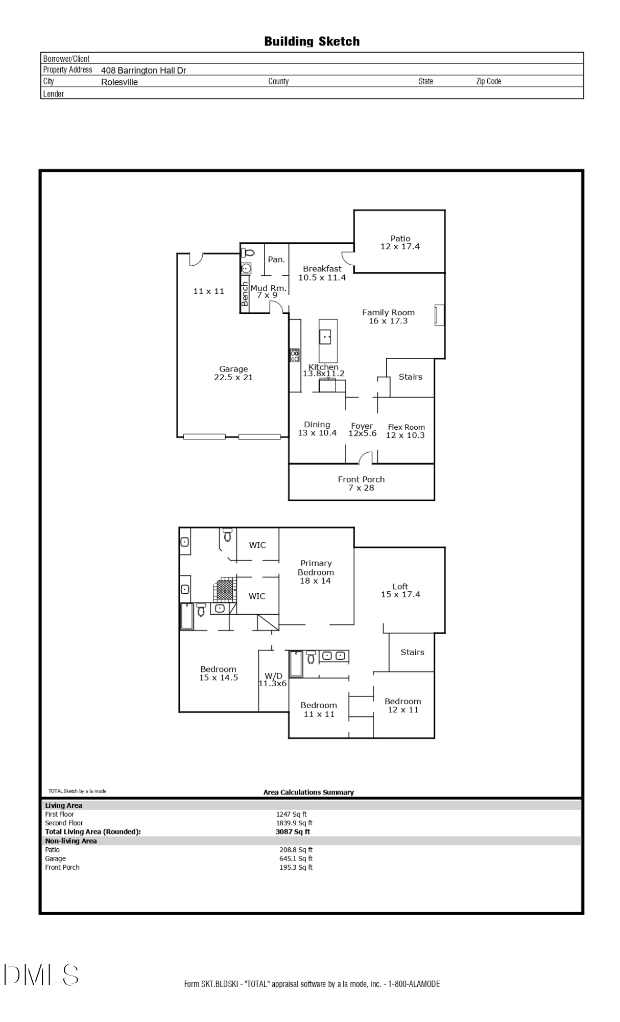 408 Barrington Hall Drive