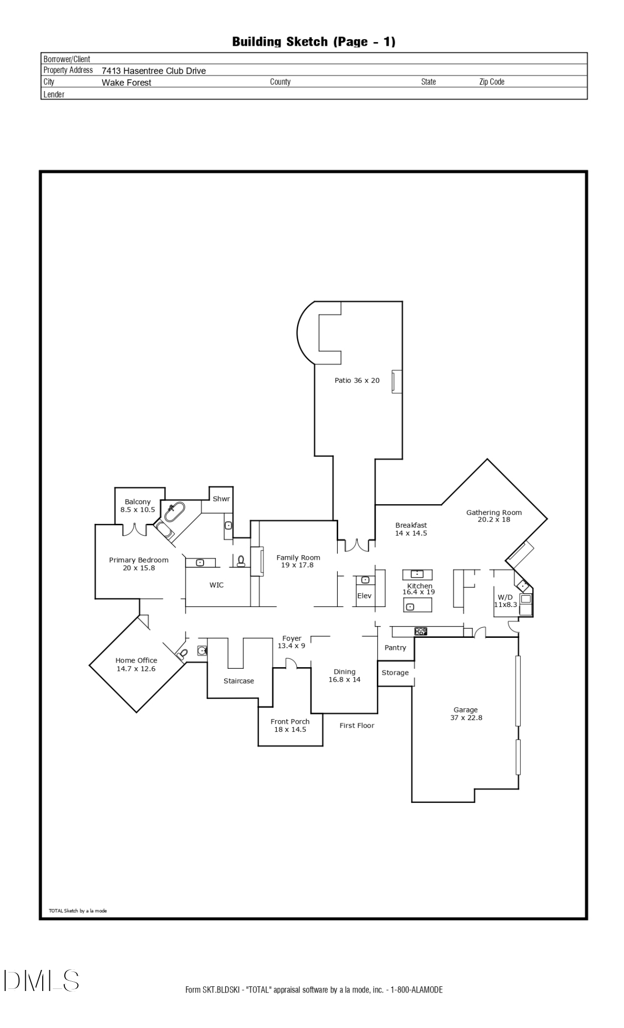 7413 Hasentree Club Drive