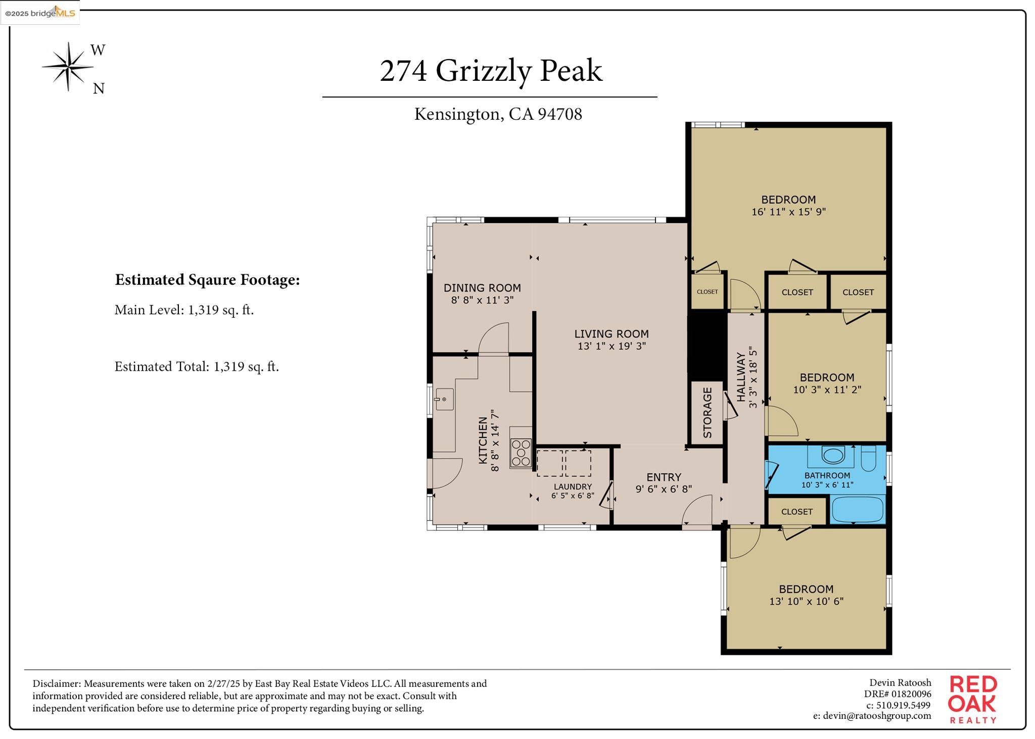 274 Grizzly Peak Blvd