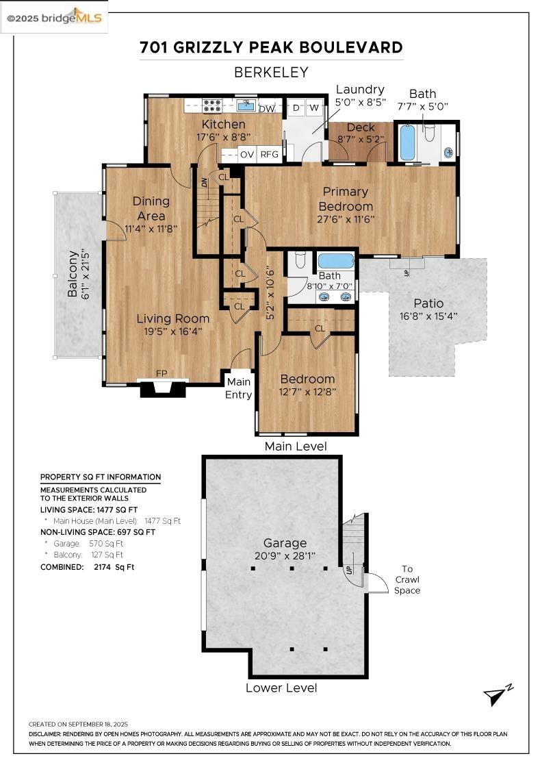 701 Grizzly Peak Blvd