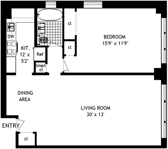 77 W 55TH Street 12J