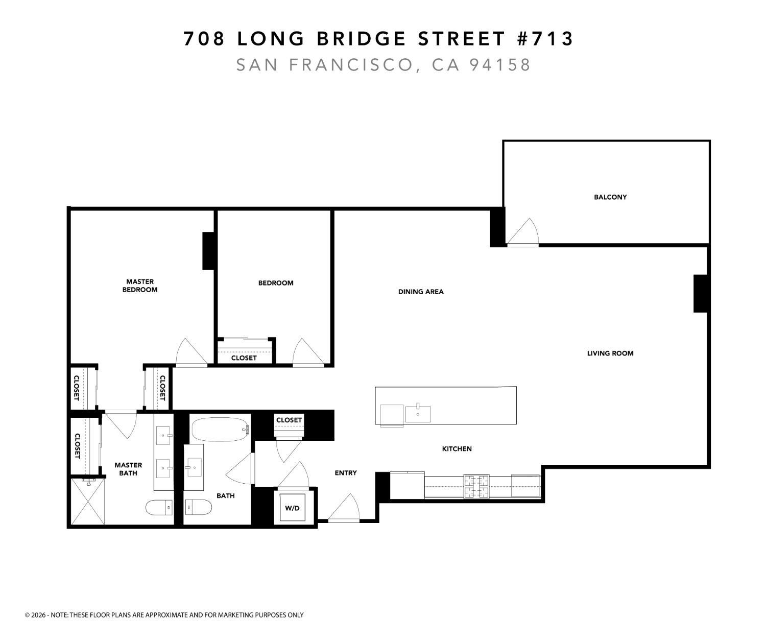 708 Long Bridge Street # 713