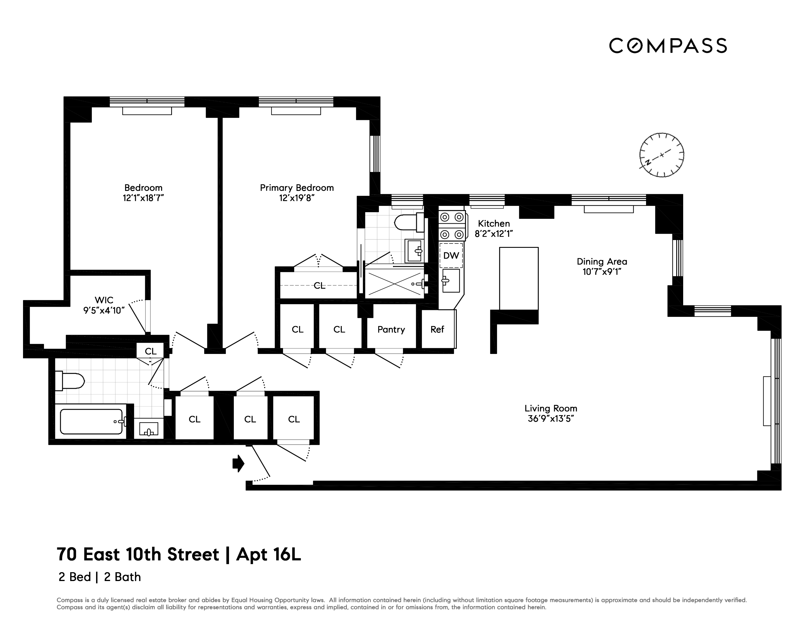 70 E 10th Street 16L