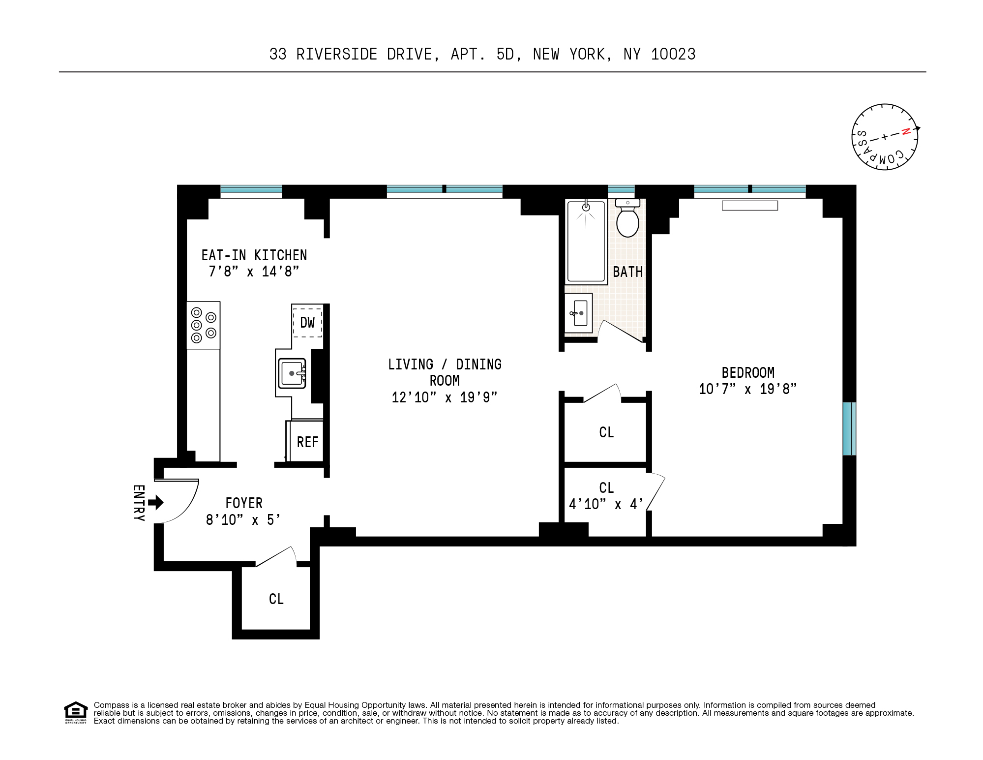 33 Riverside Drive 5D
