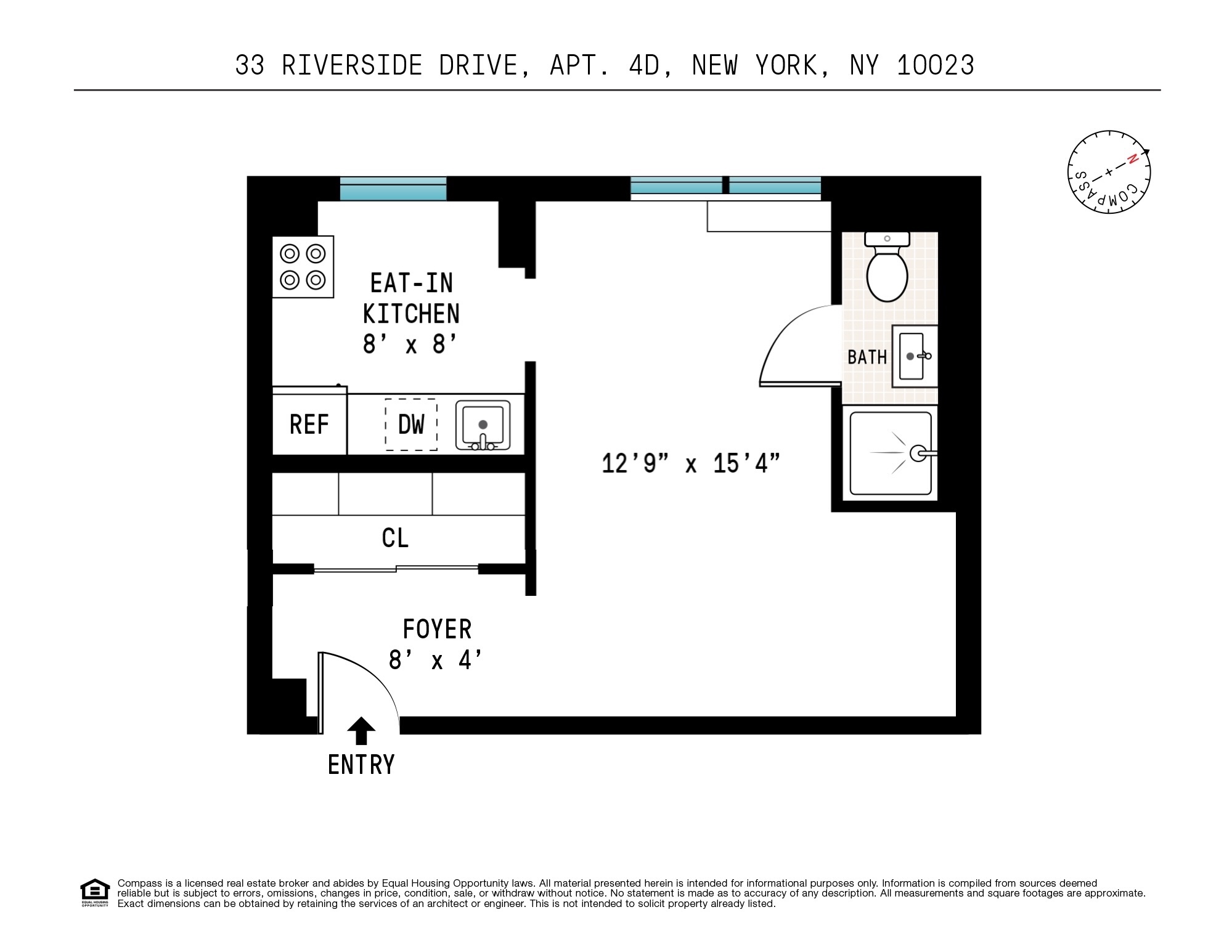33 Riverside Drive 4D