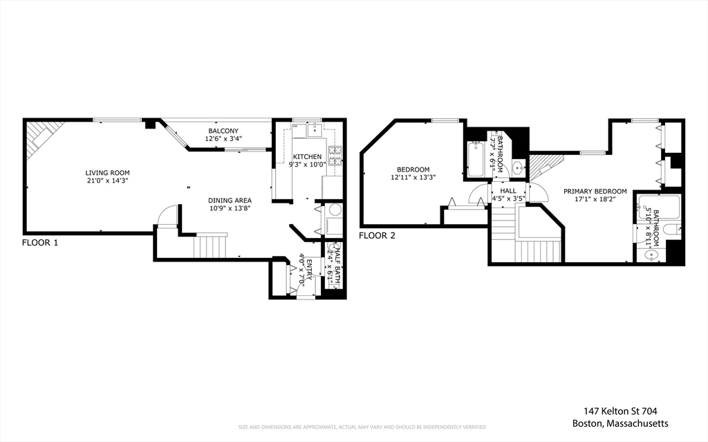 147 Kelton St # 704