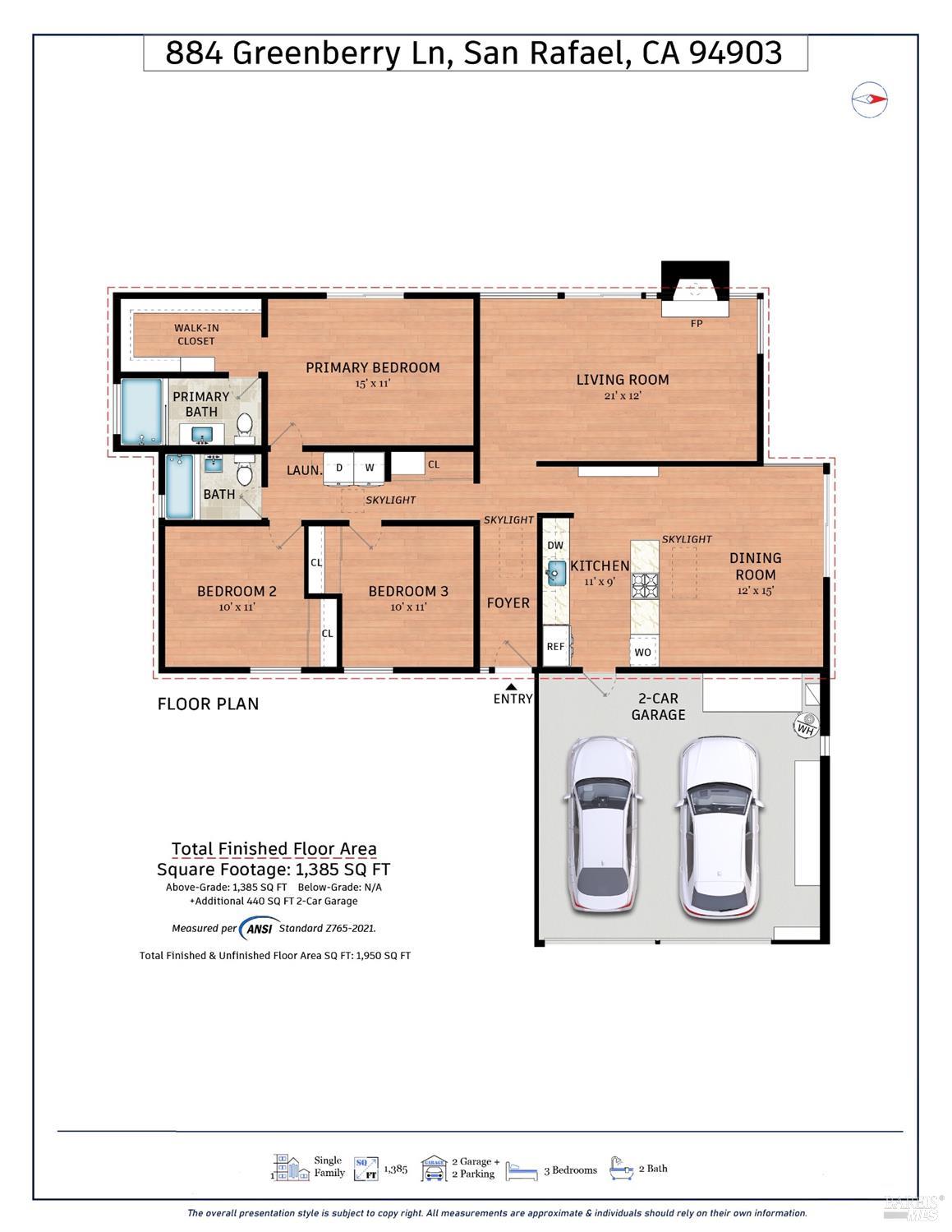 884 Greenberry Ln, San Rafael * Represented Sellers