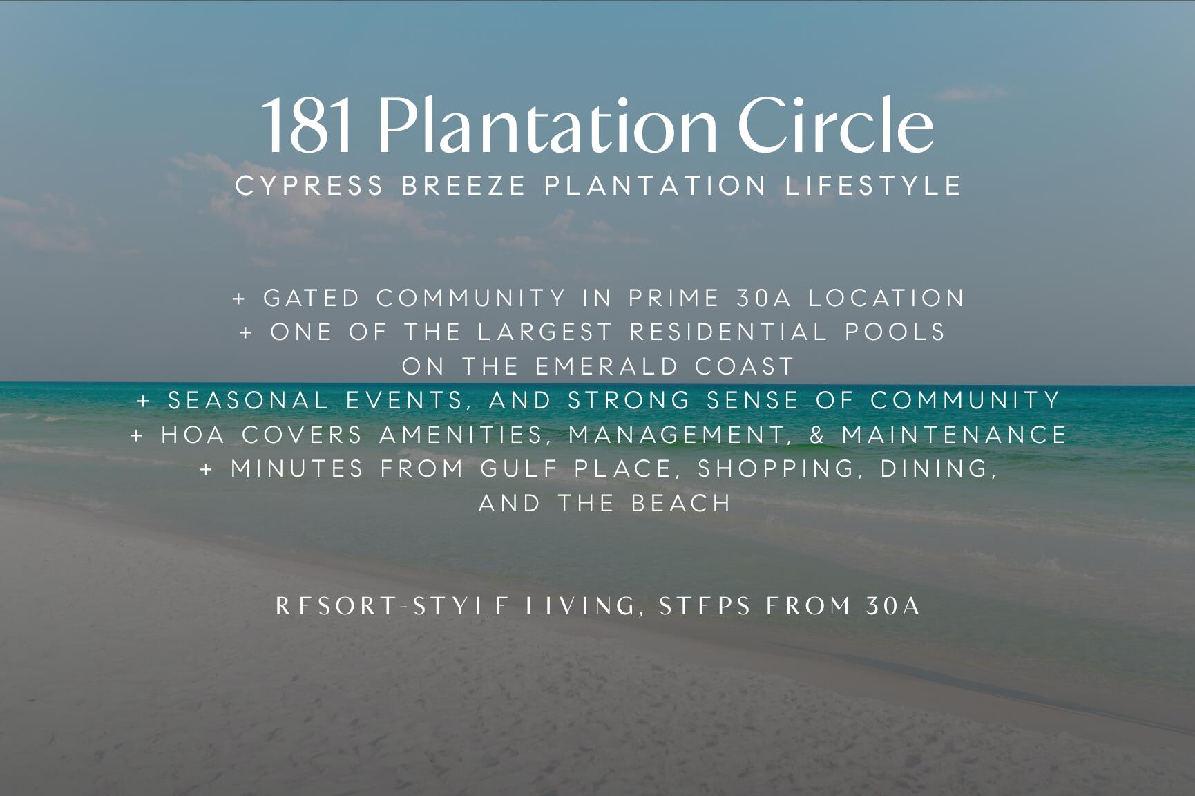 181 Plantation Circle