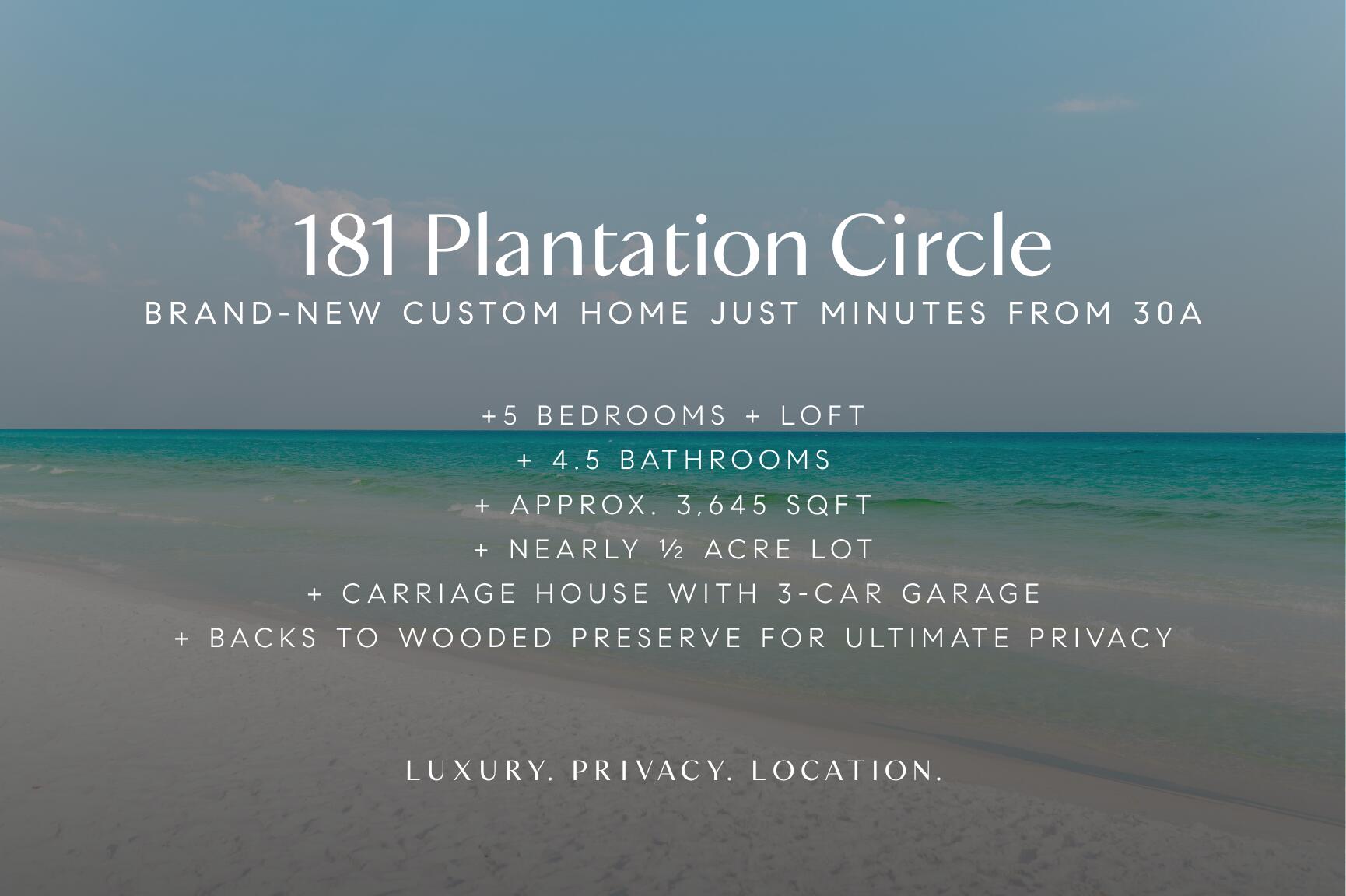 181 Plantation Circle