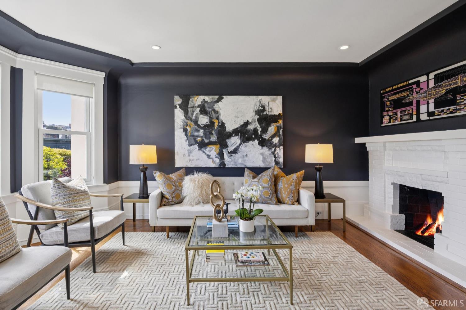 8 Offers!  37% Over Asking! Stunning Cole Valley Condo w/ Edwardian Charm!