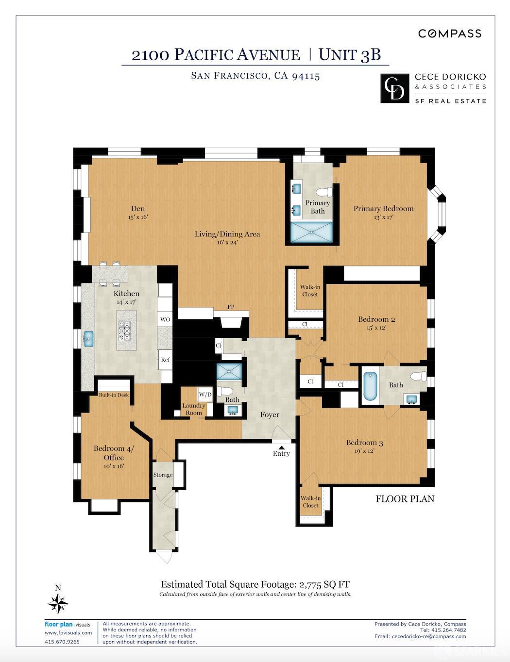 2100 Pacific Avenue # 3B