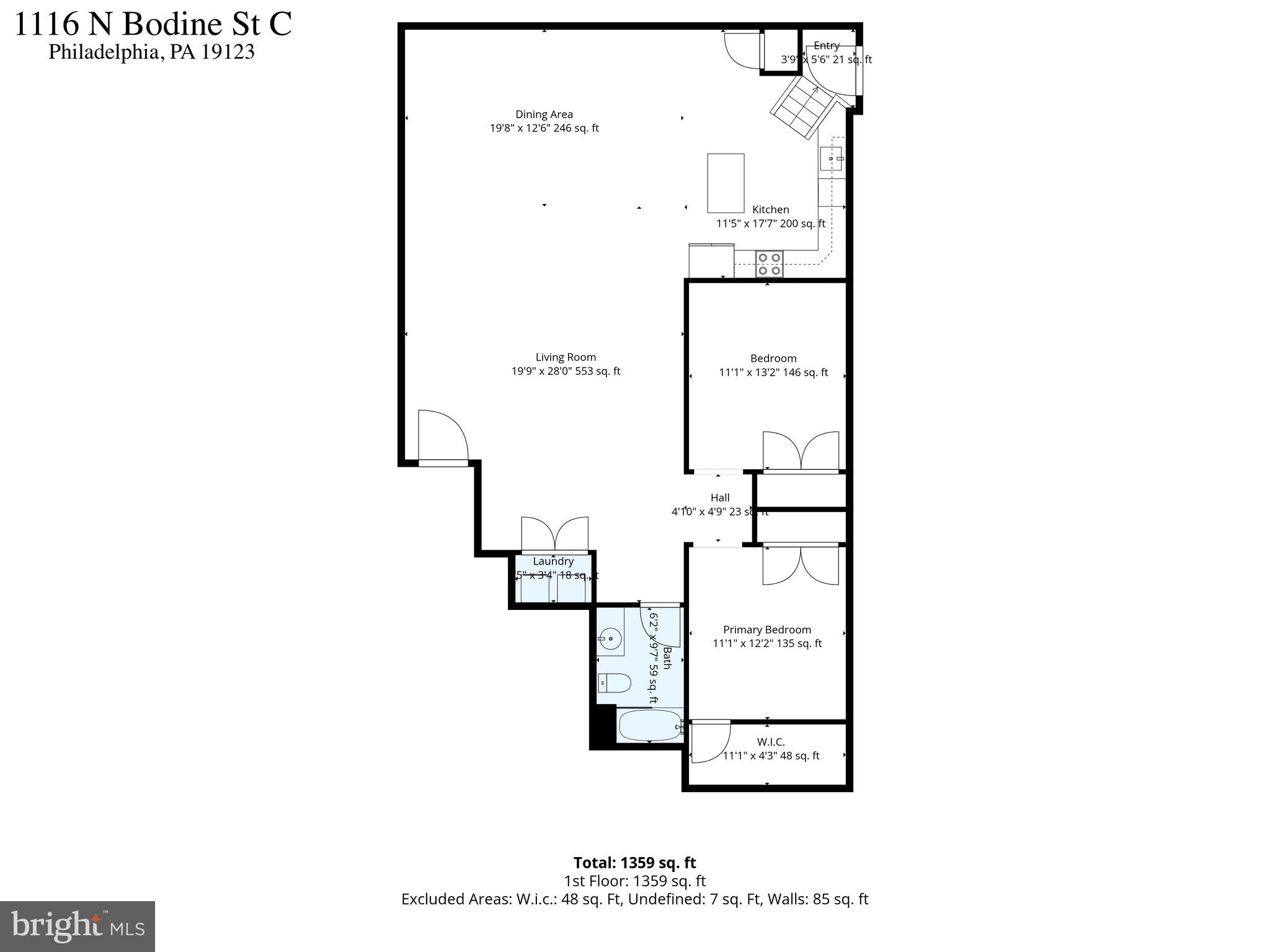 1116 N BODINE STREET C