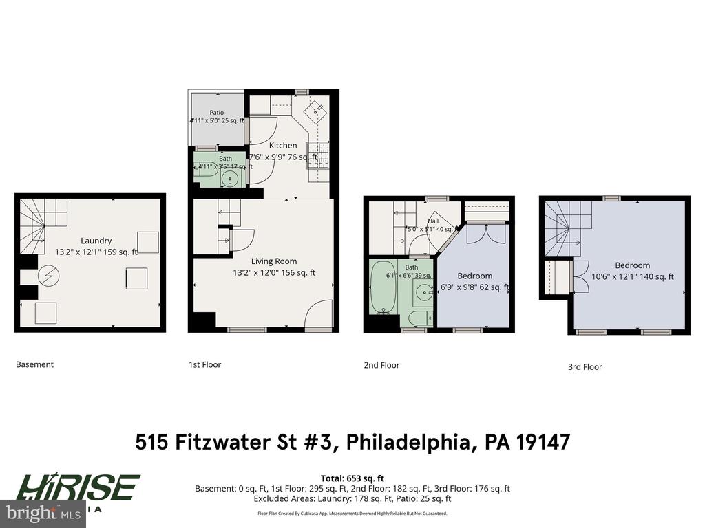 525 FITZWATER STREET Unit: 3