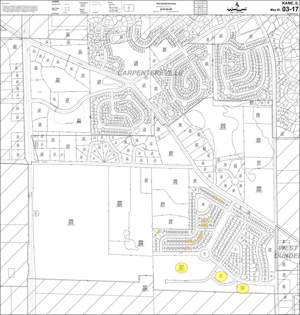 Lots 24-133 Walnut,Spruce,Ash Oak Drive