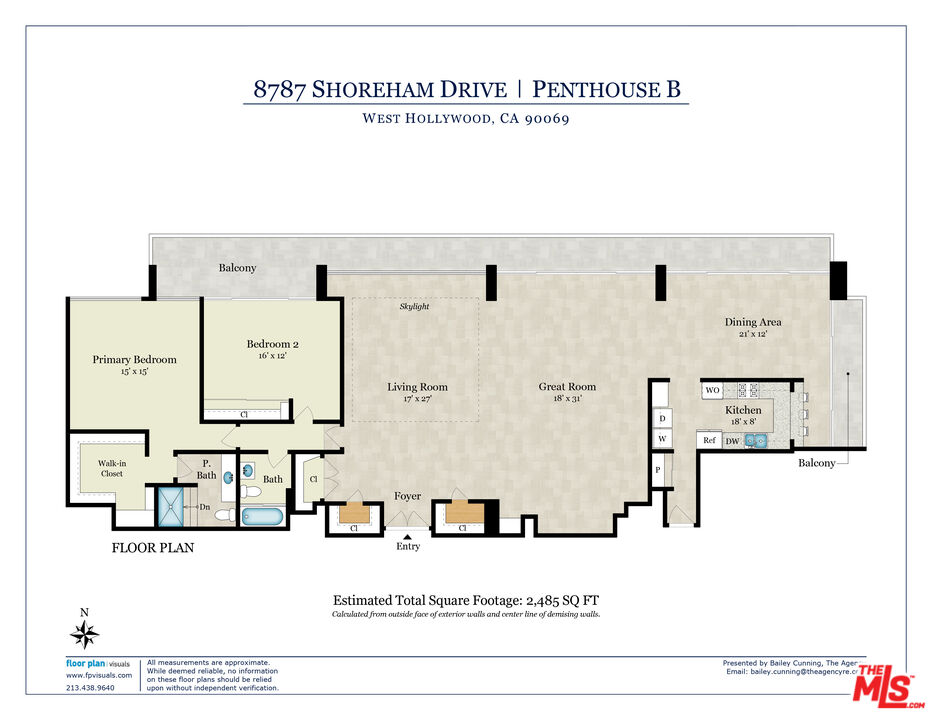 8787 Shoreham Dr Unit: PHB