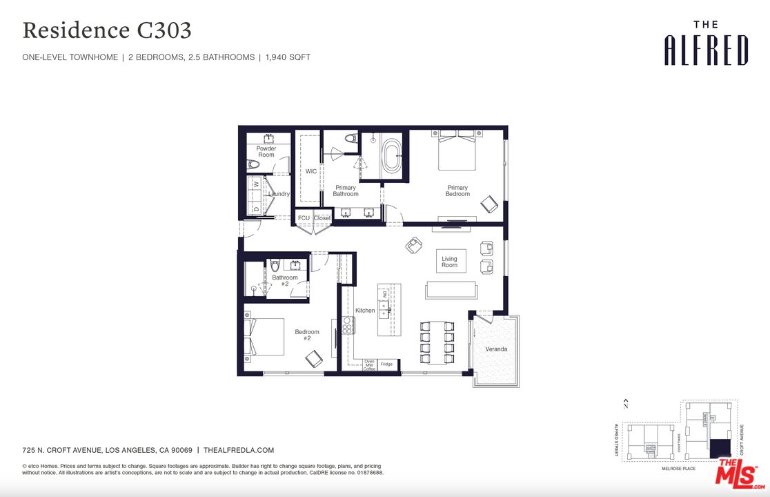 725 N Croft Ave Unit: 303