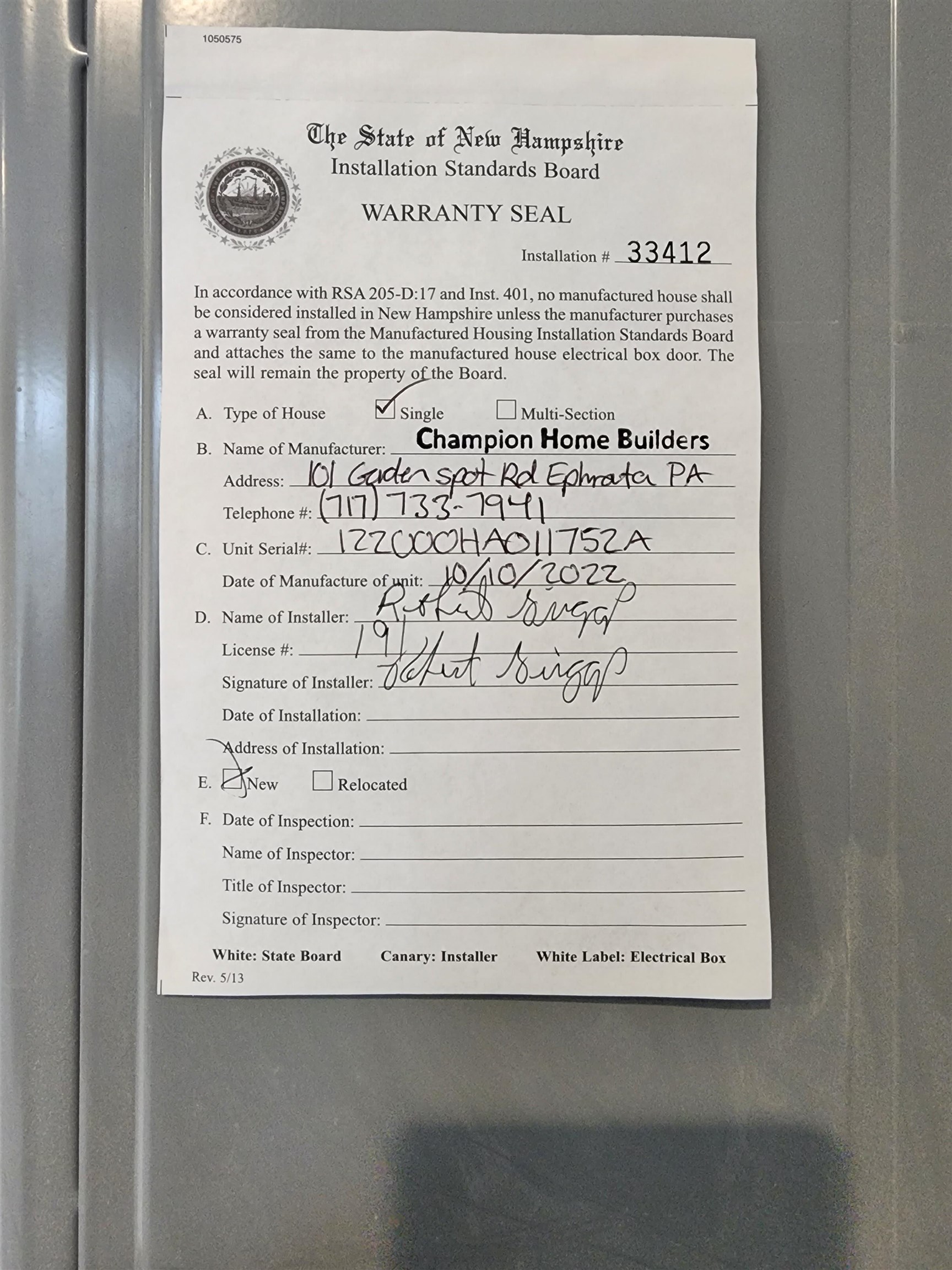 15 Elizabeth Drive Unit: 15