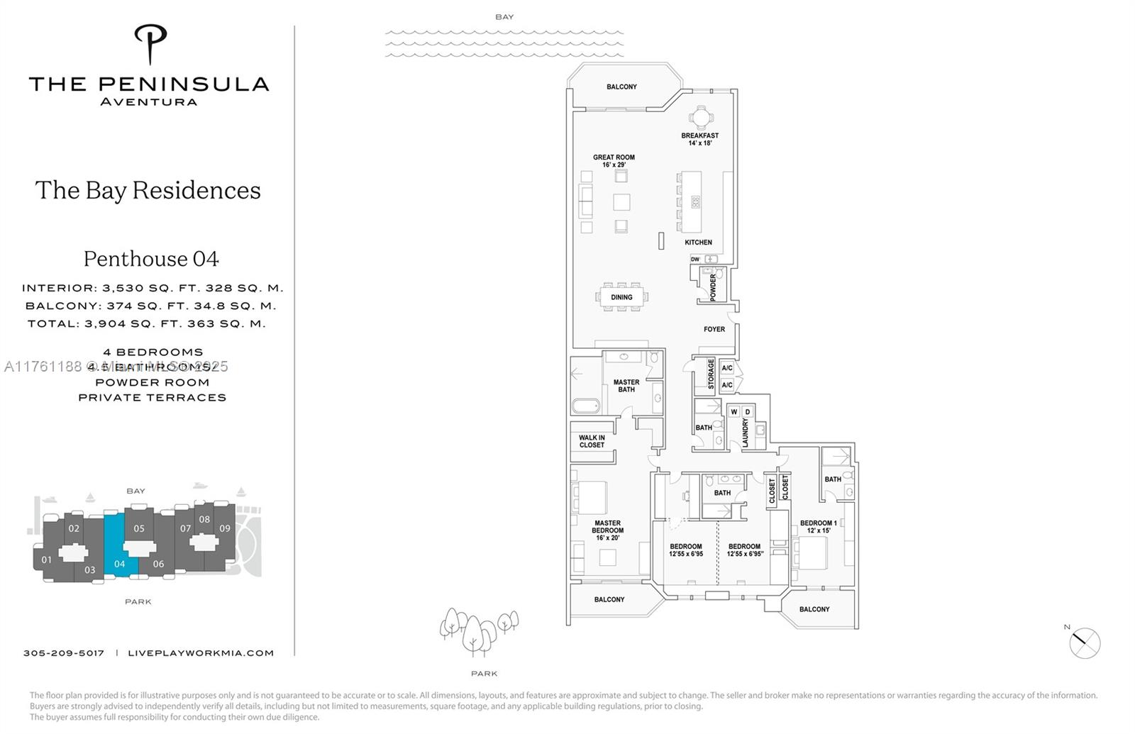 3301 NE 183rd St Unit: PH04