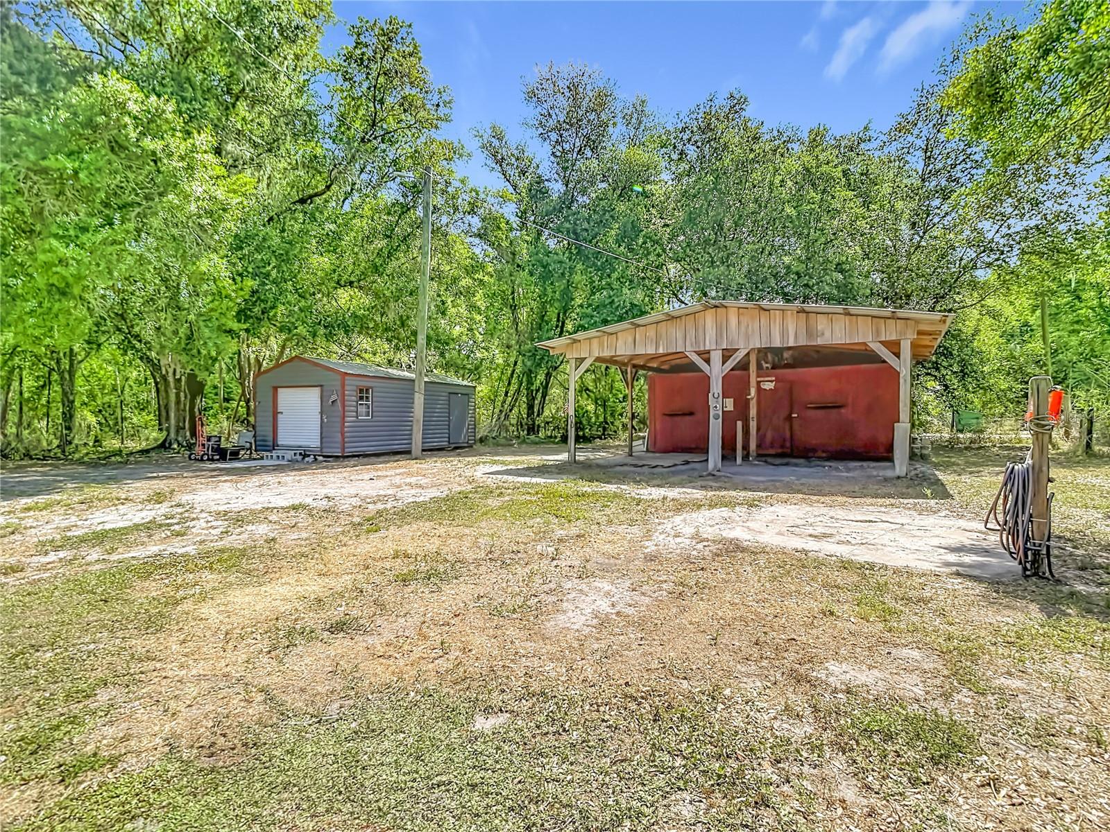5 Acre Homestead Property in Zephyrhills FL | RV Parking + Pole Barn | Coldwell Banker AquaTerra